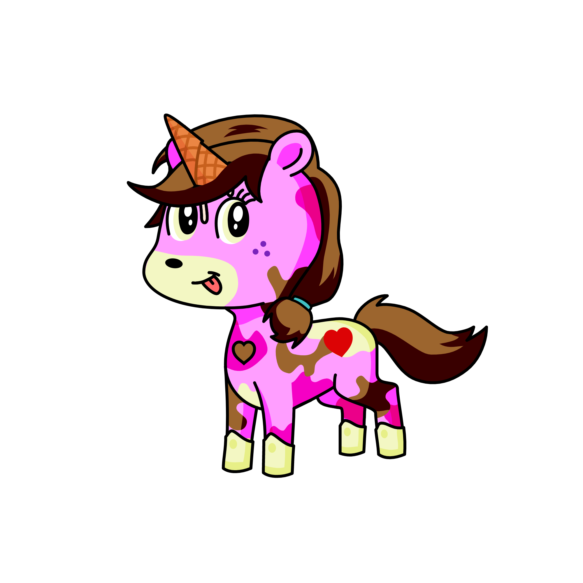 Neapolitan, the unicorn