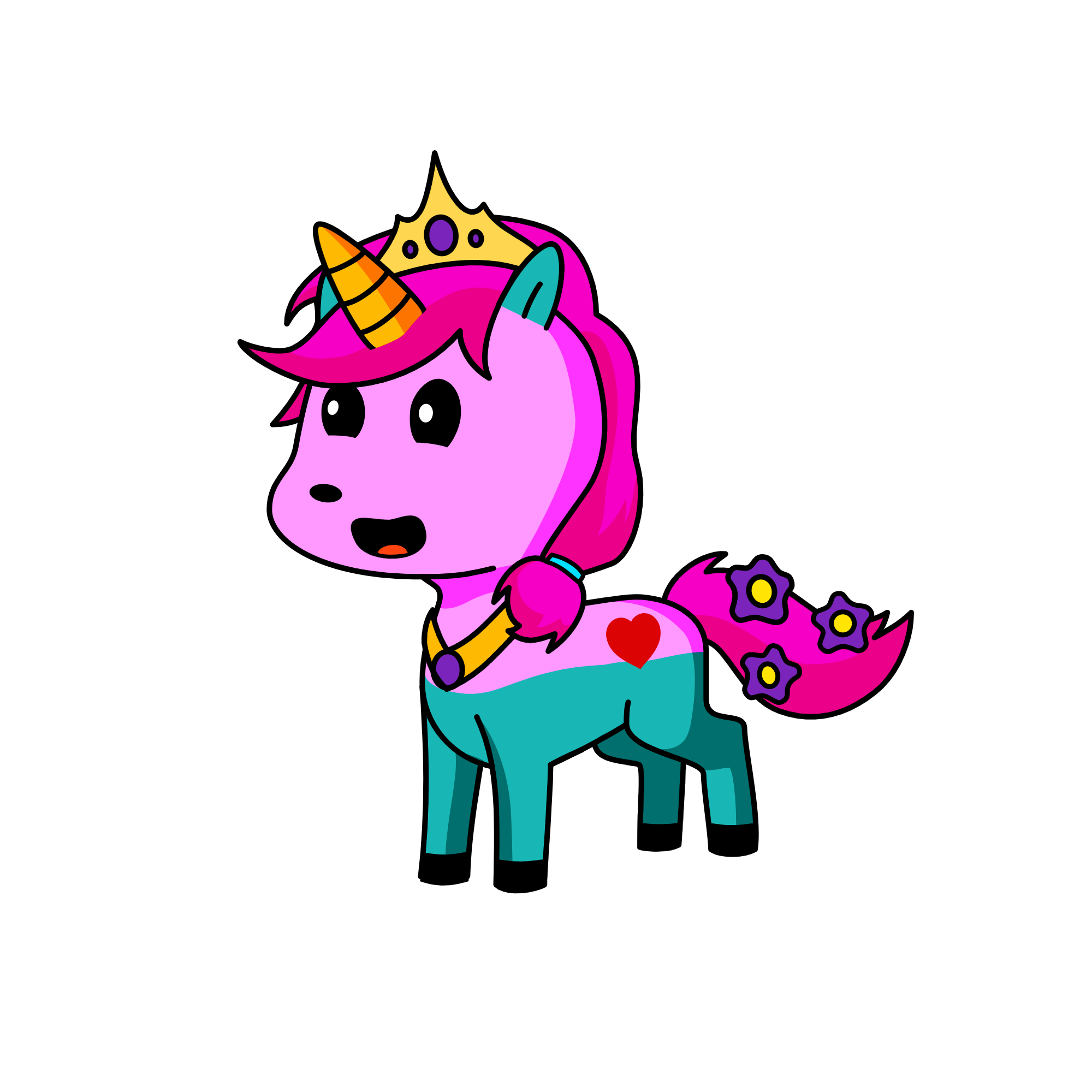 Poppy, the unicorn