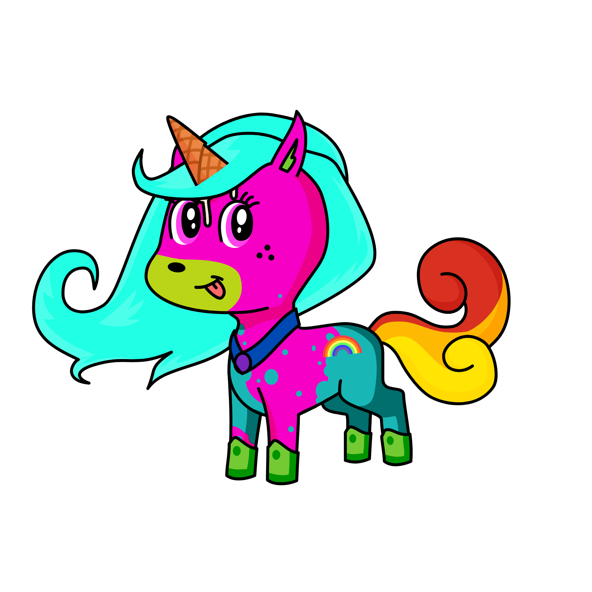 Sweety, the unicorn