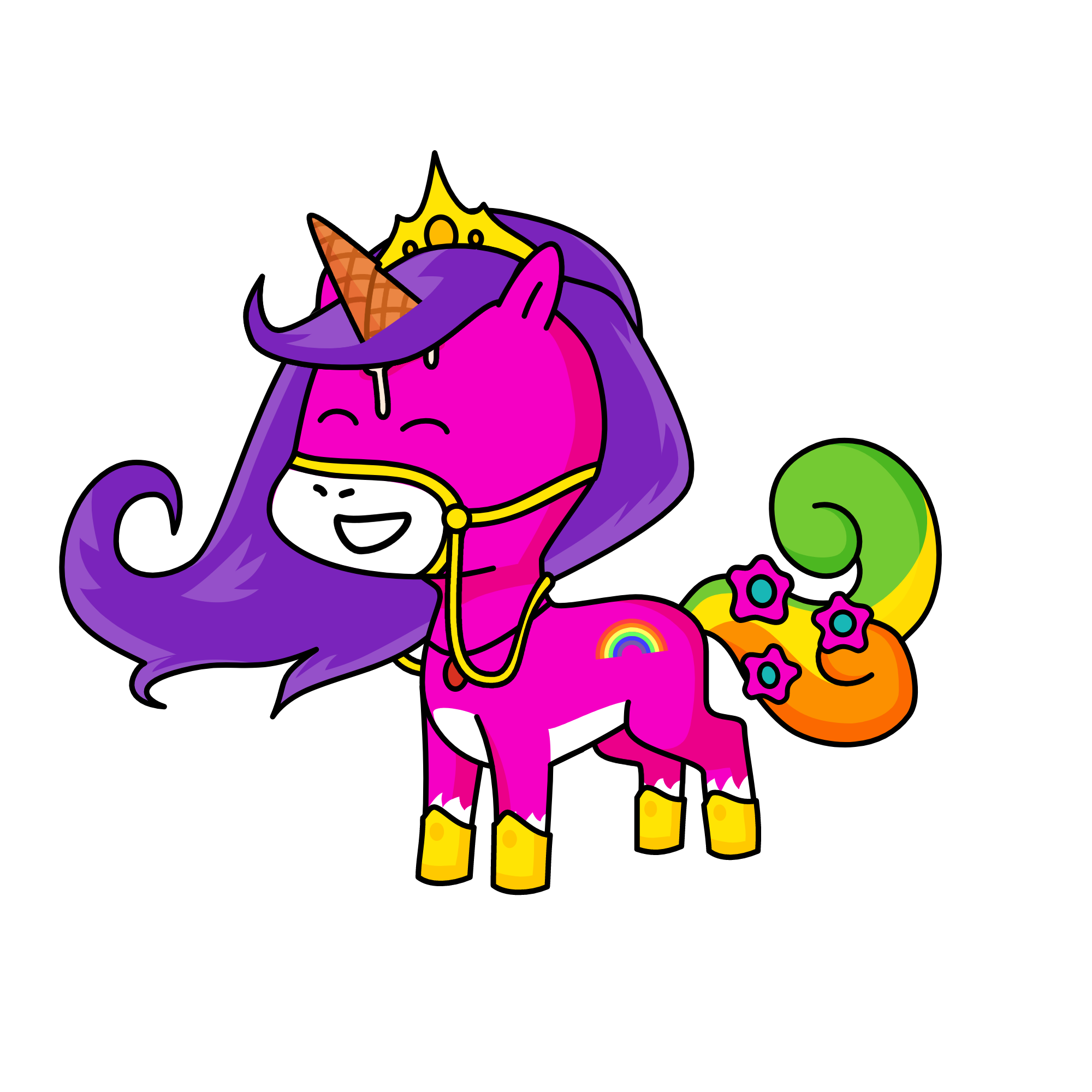 Princess_Corn, the unicorn