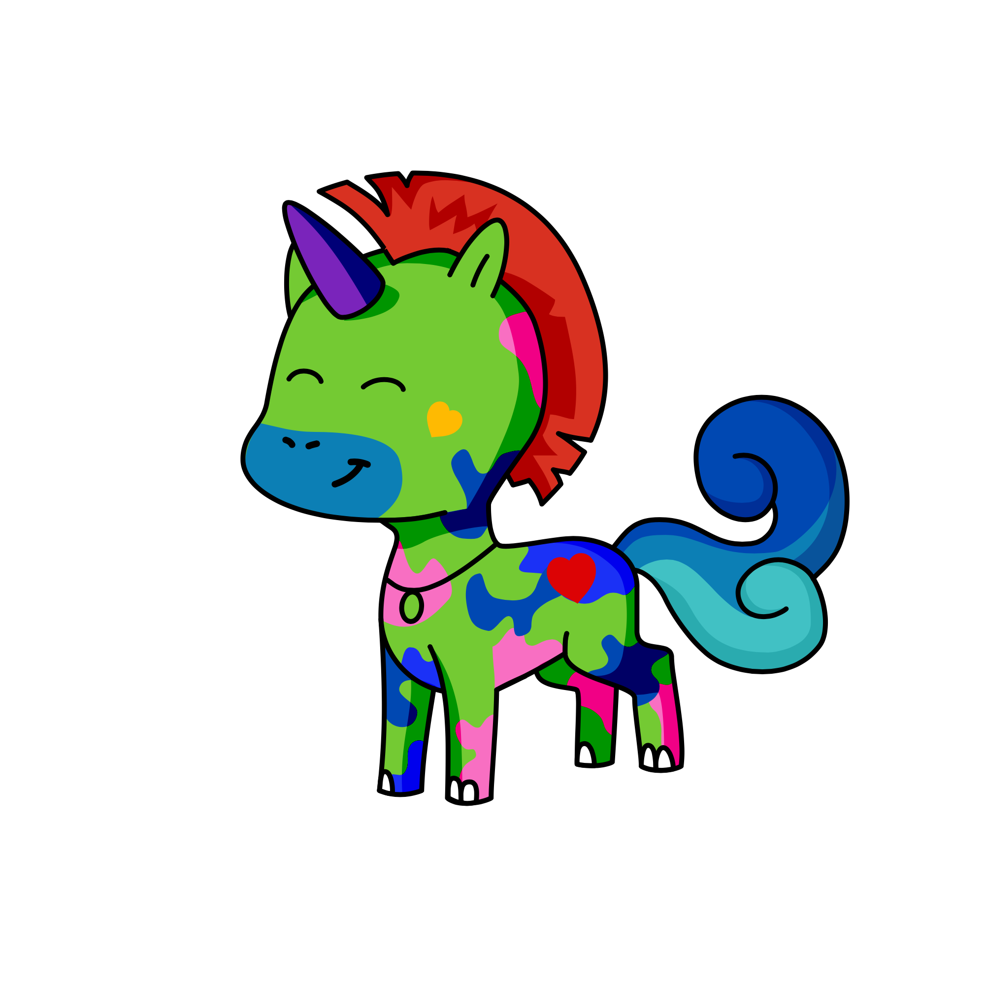 Kcorn, the unicorn