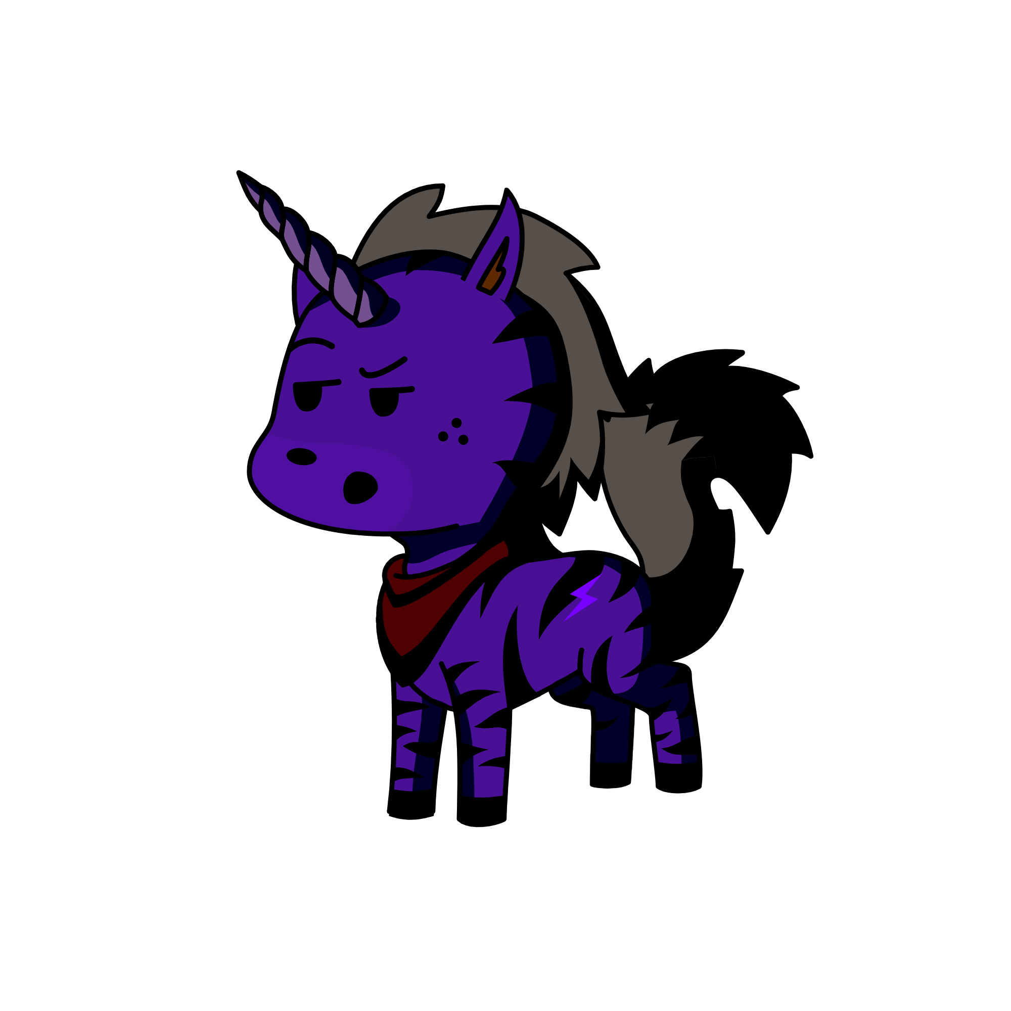 Moon, the unicorn