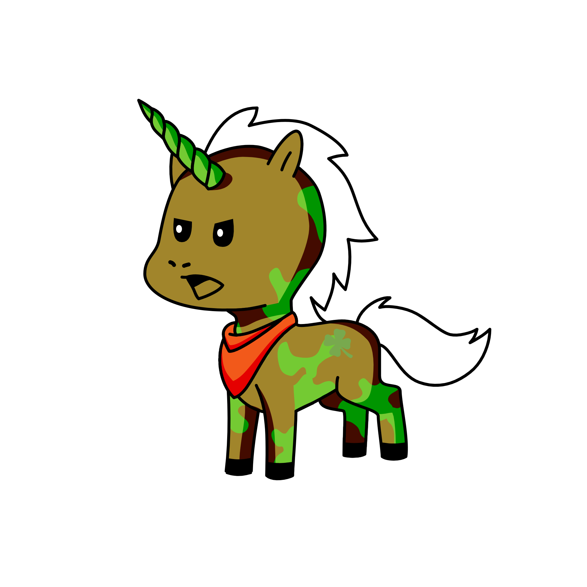 ArmyCorn, the unicorn