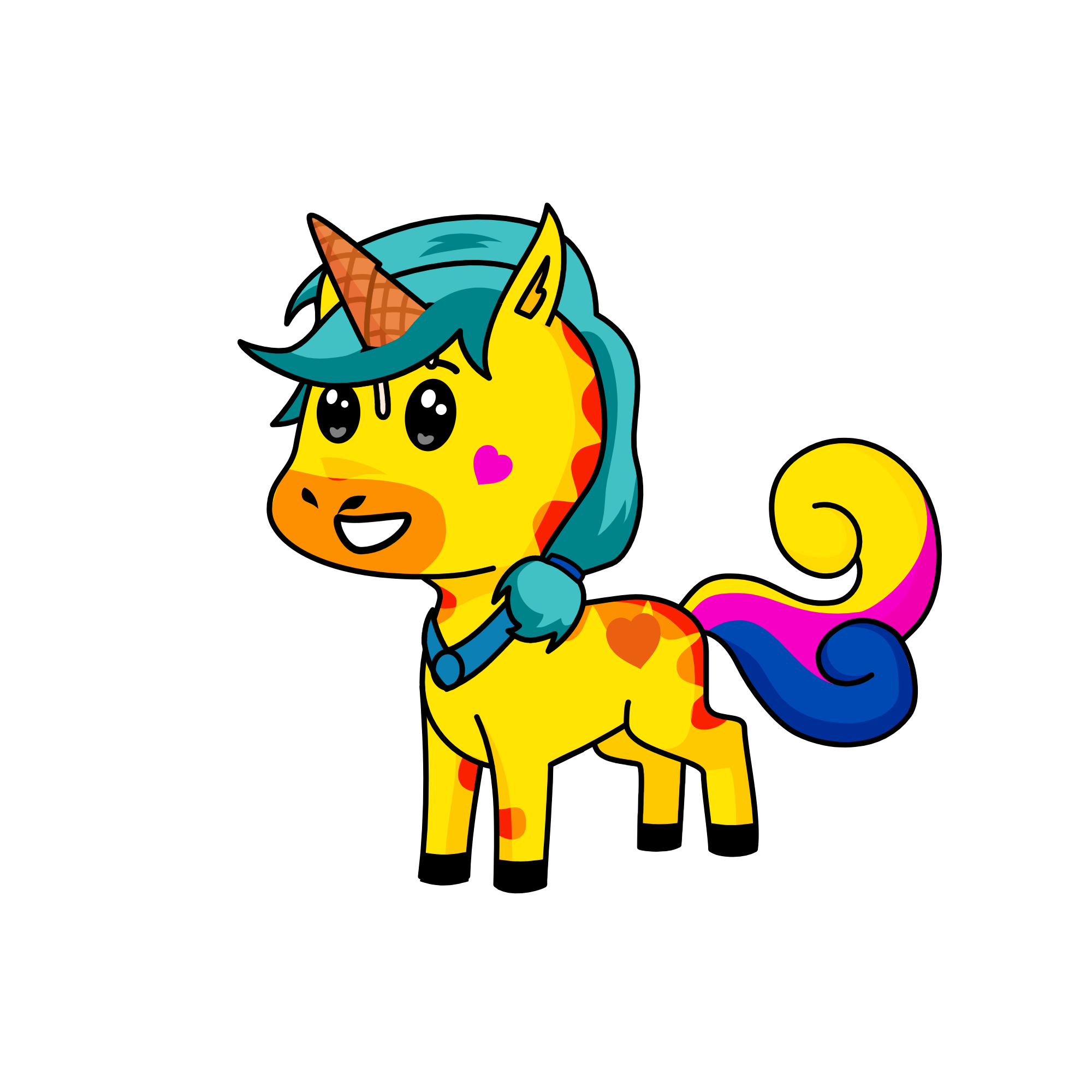 Dondurma Kafa, the unicorn