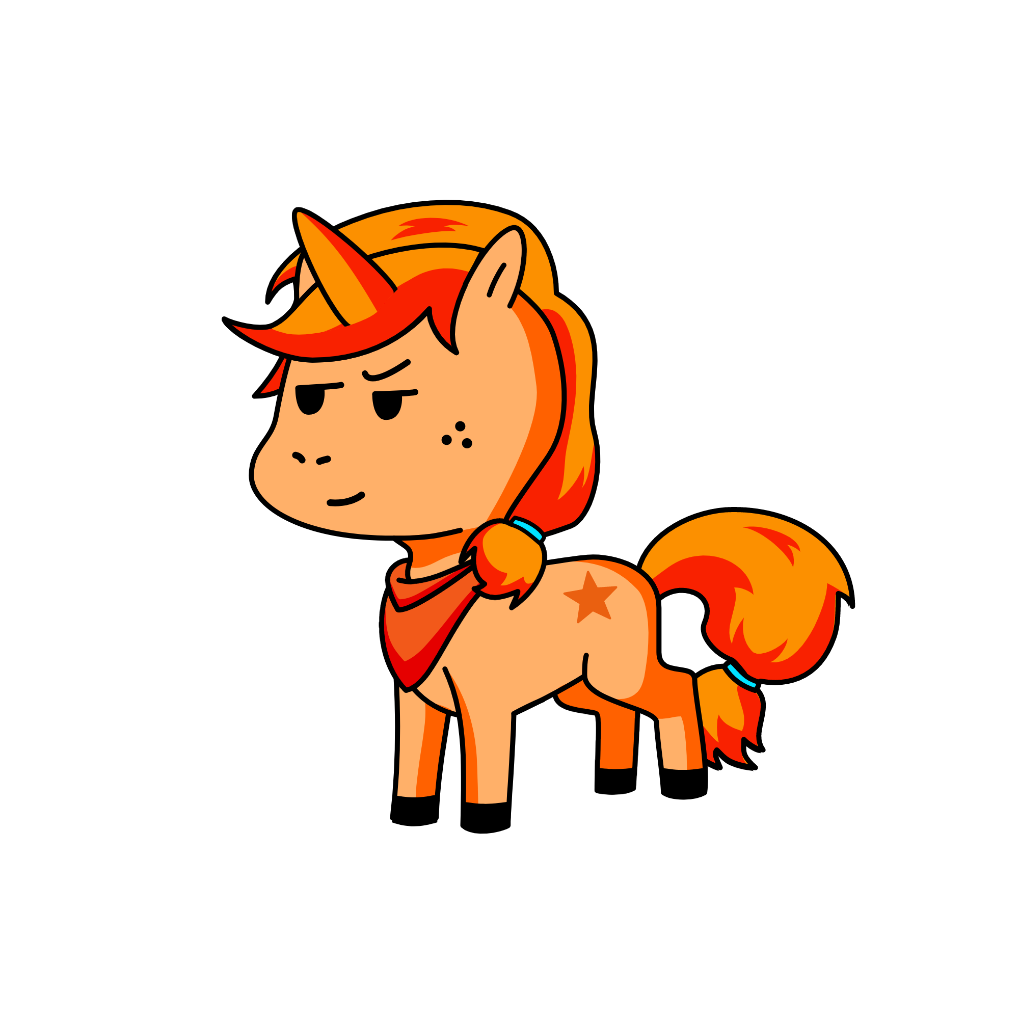 Apple Jack, the unicorn