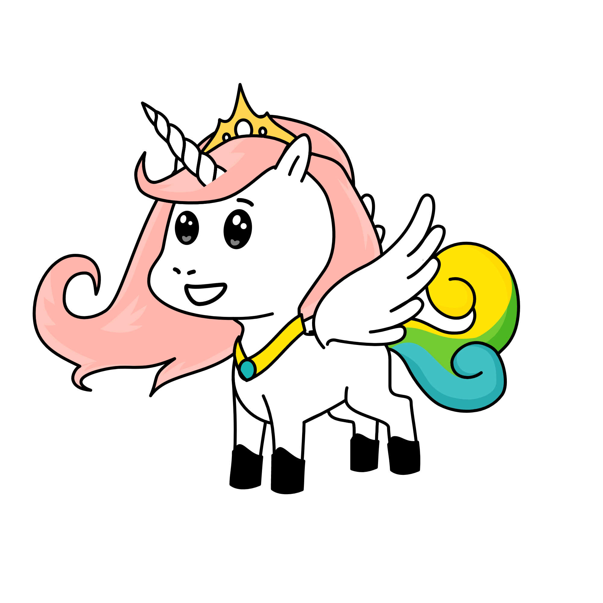 Princess Celestia, the unicorn