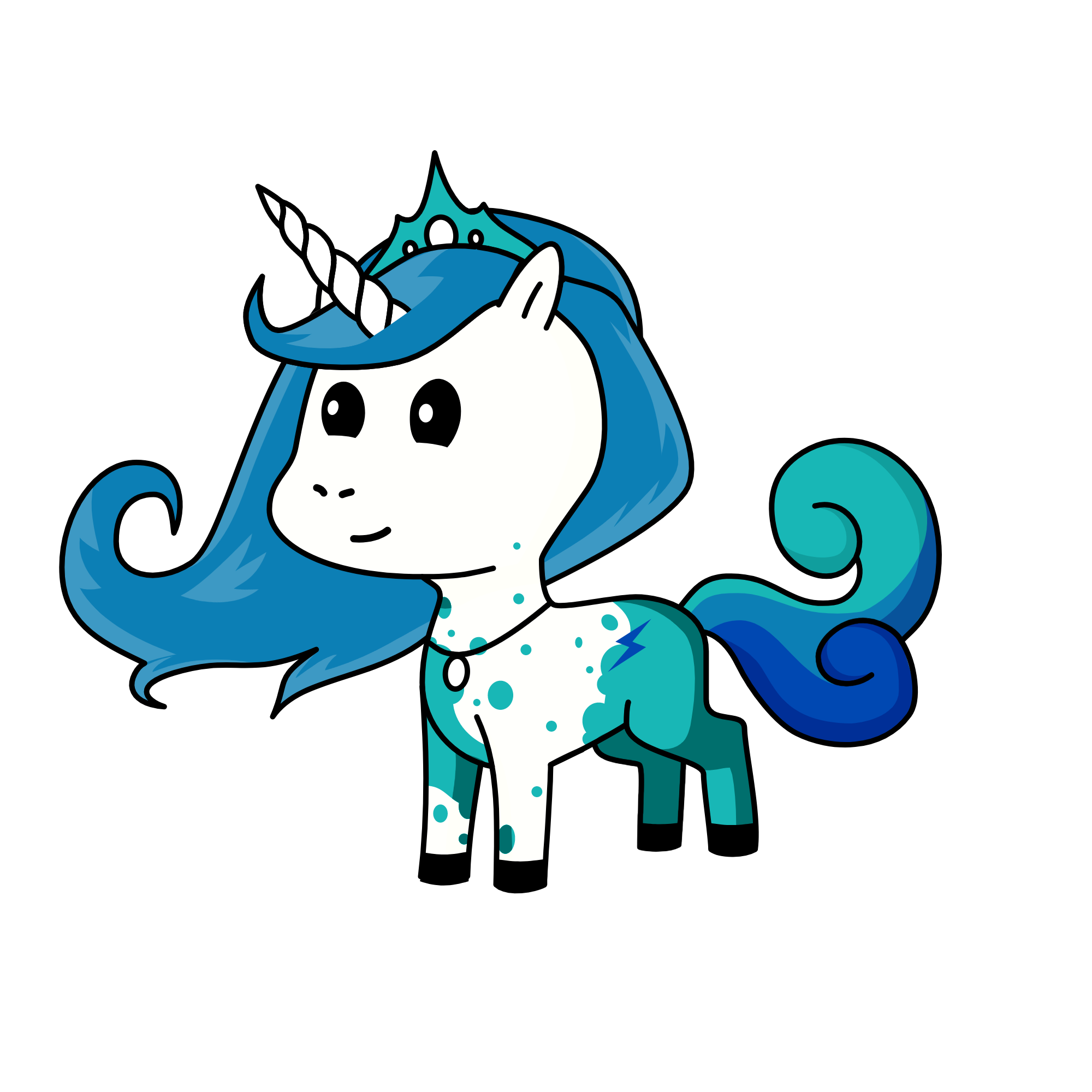 Ice Queen, the unicorn