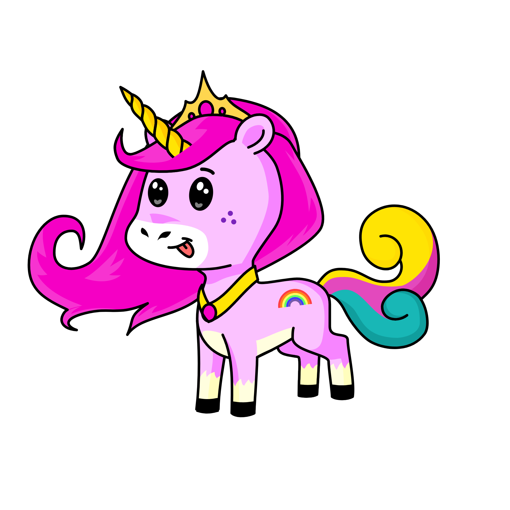 Misty, the unicorn