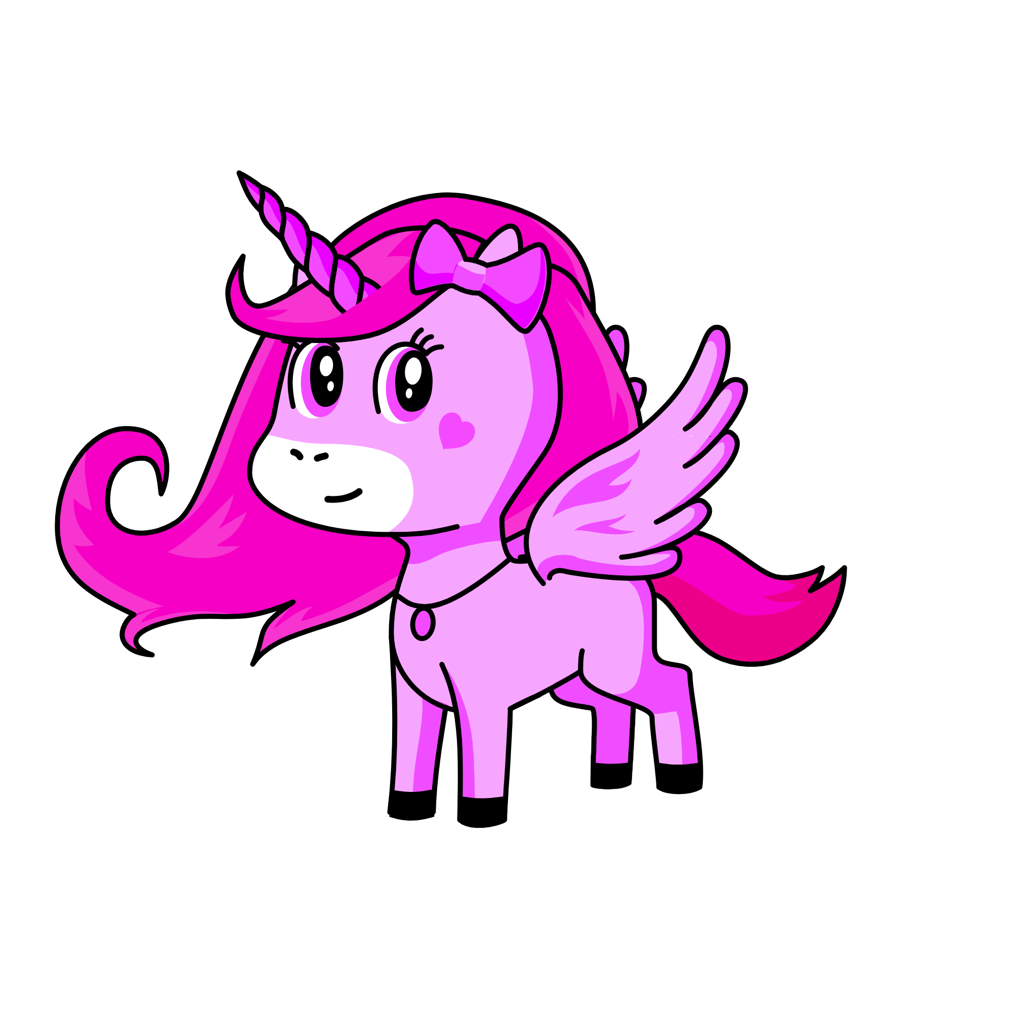 Victoria, the unicorn
