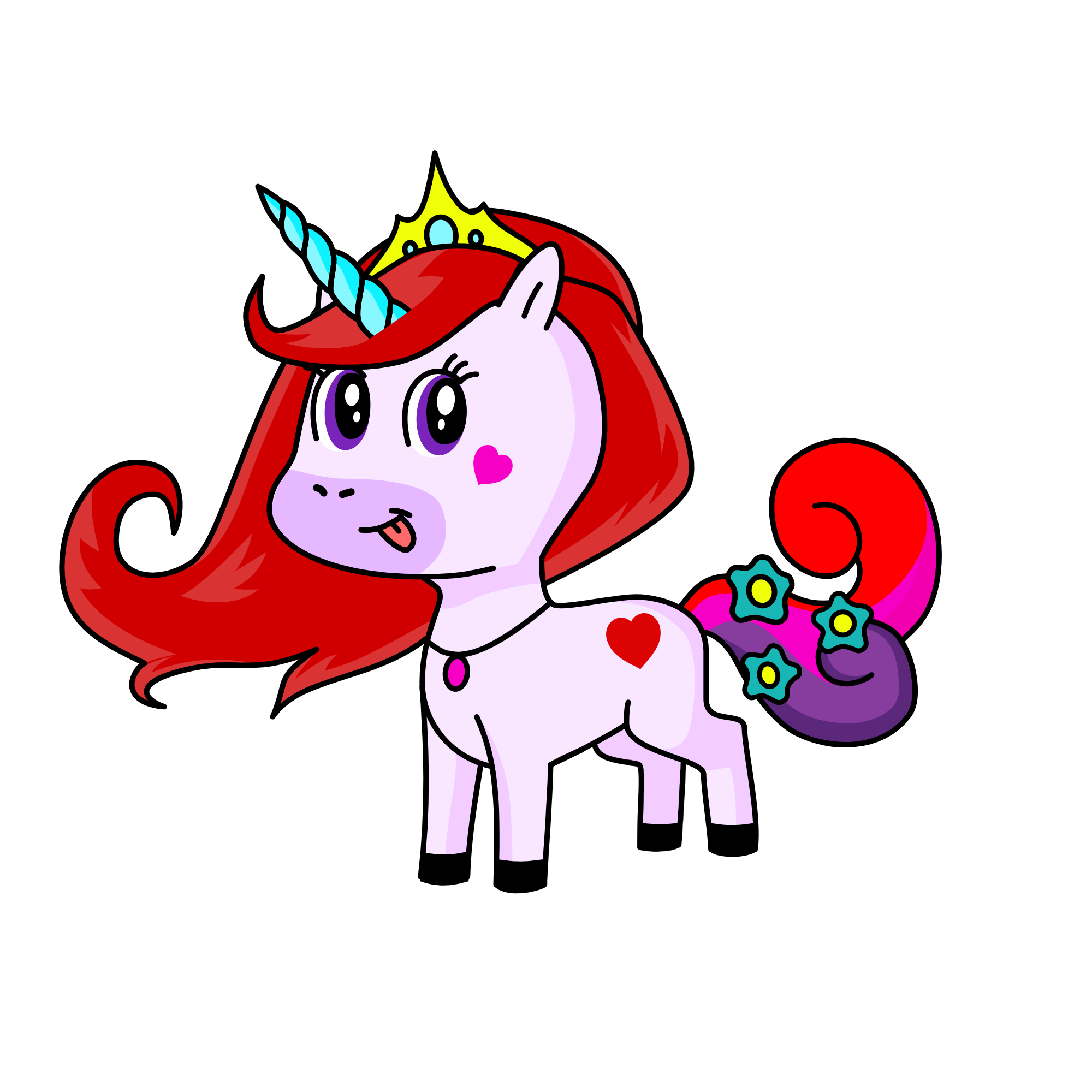 Flor, the unicorn