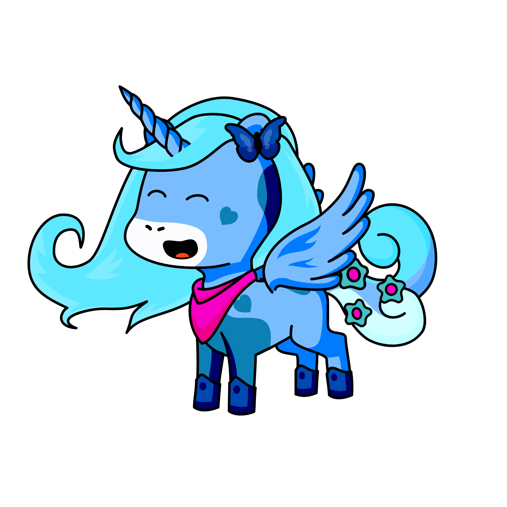 Star dust, the unicorn