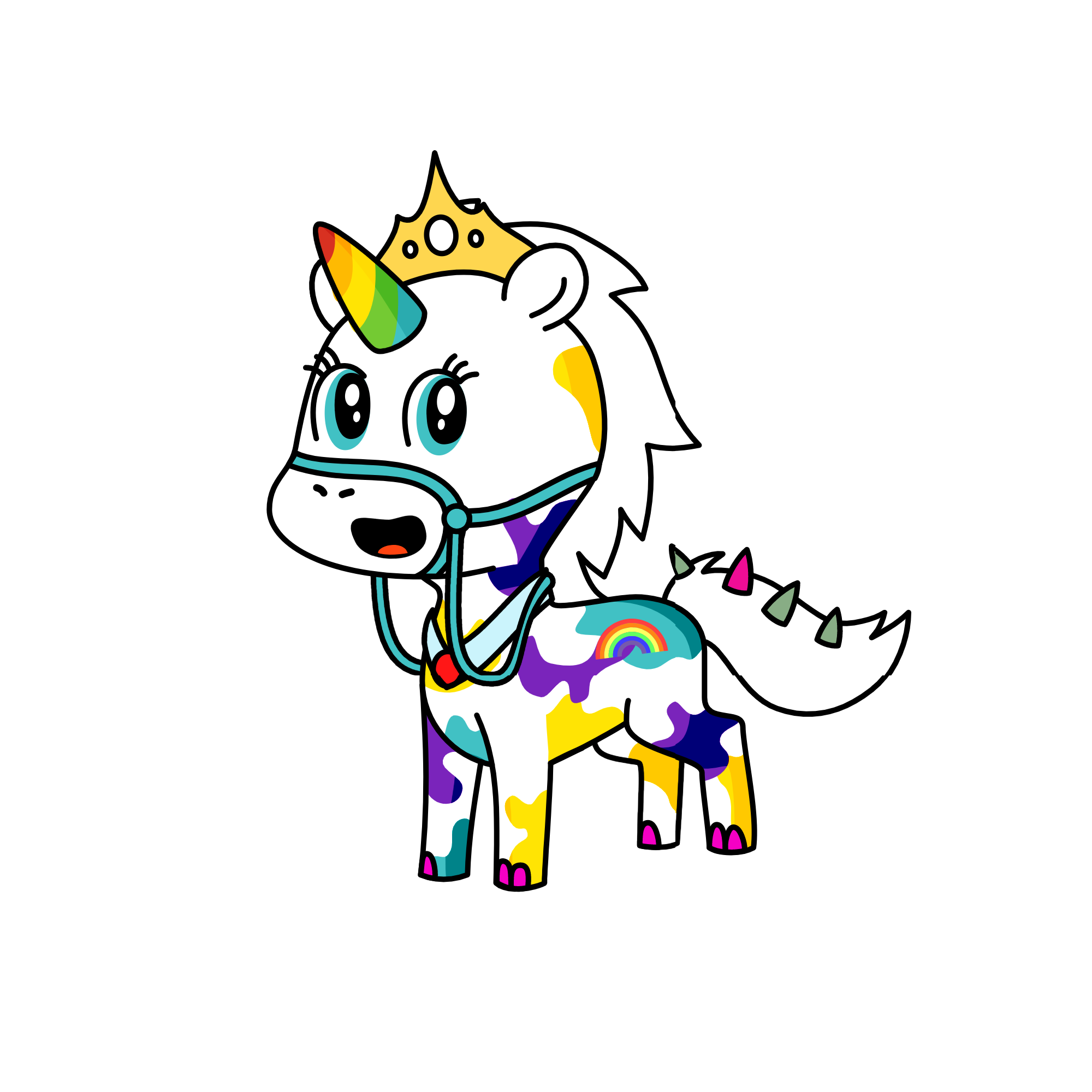 Candy ken, the unicorn
