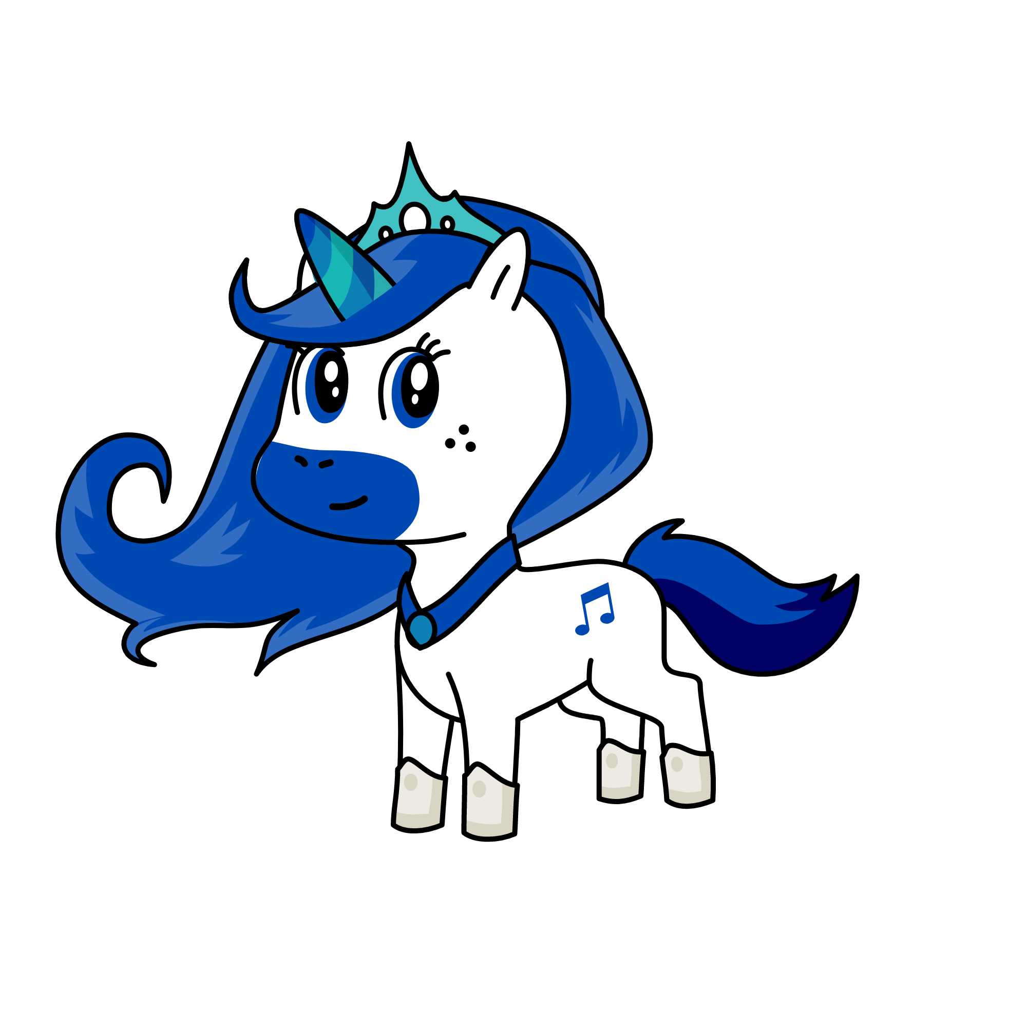 Princess Addie, the unicorn