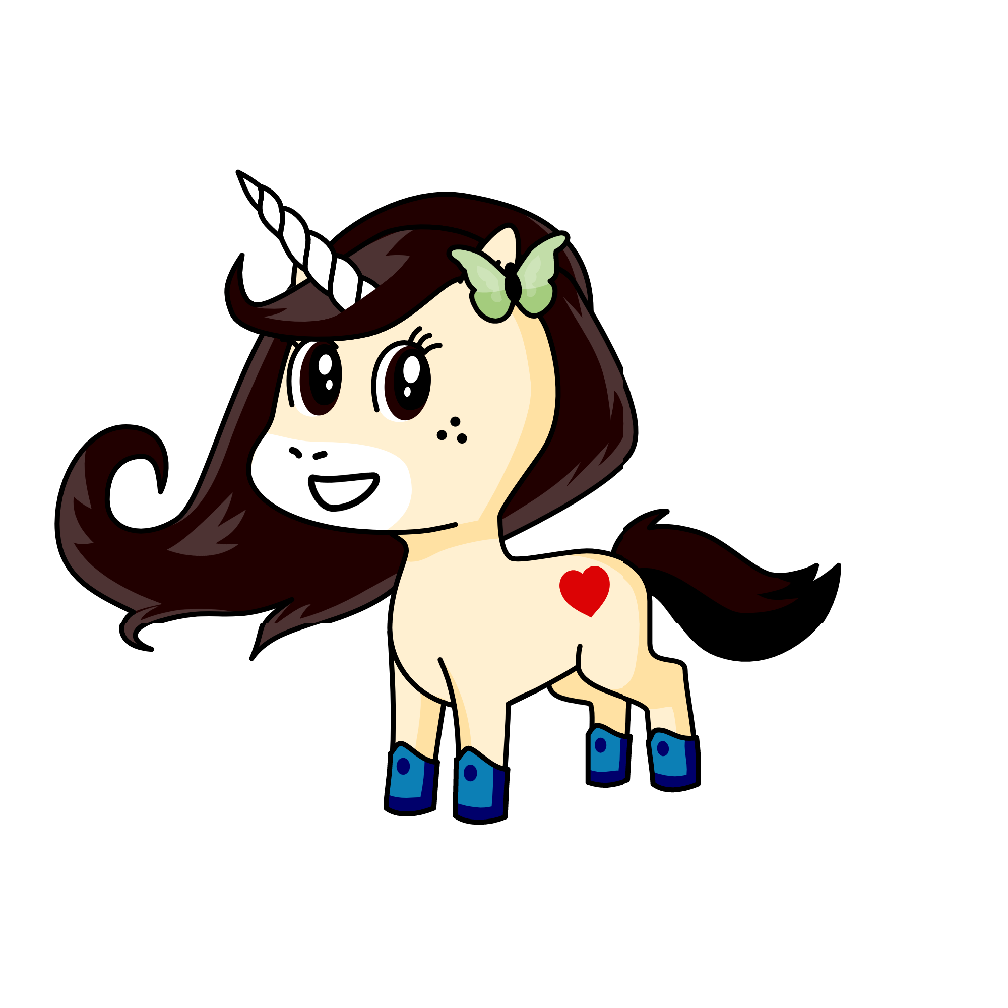 Charil D'amelio, the unicorn