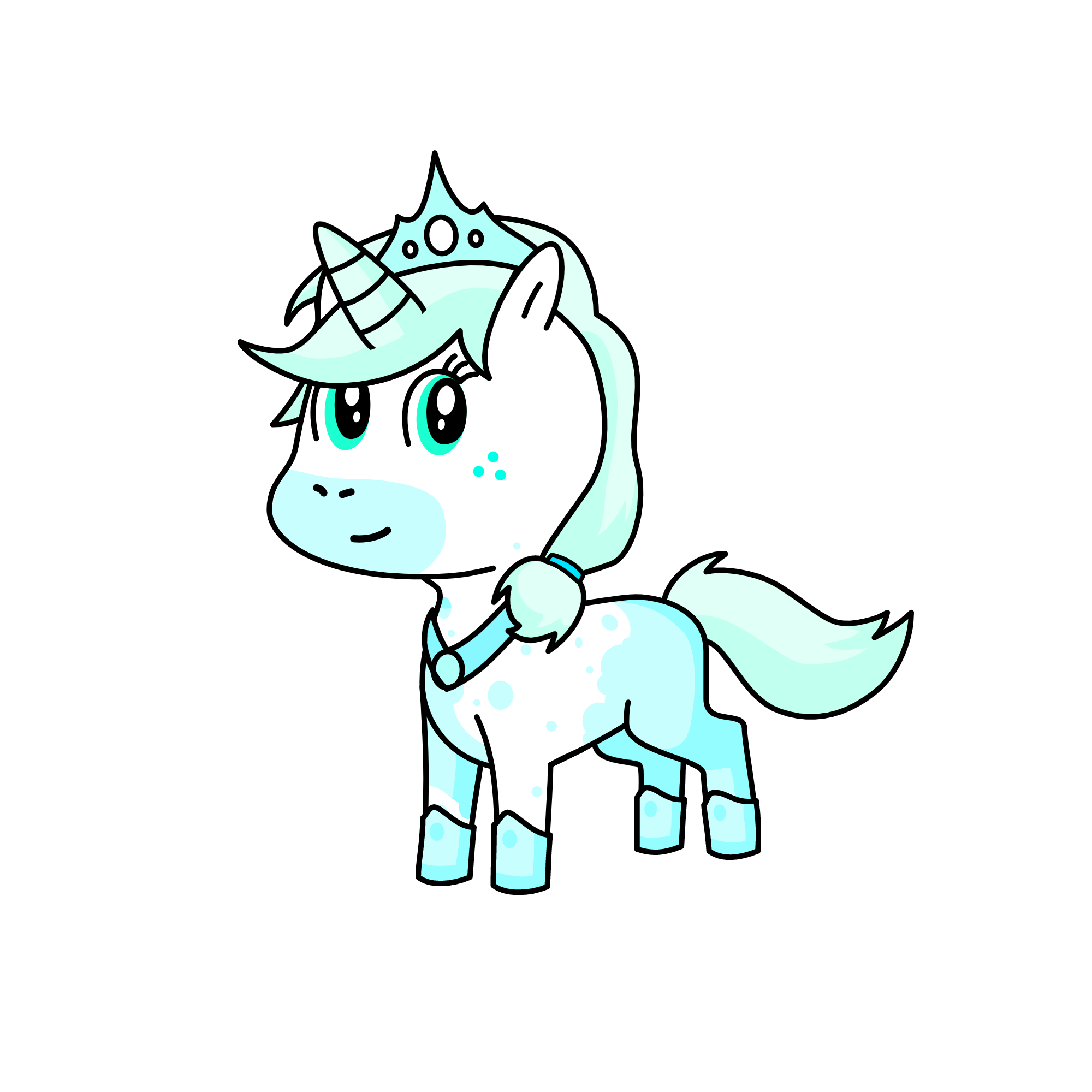 Queen Ice , the unicorn