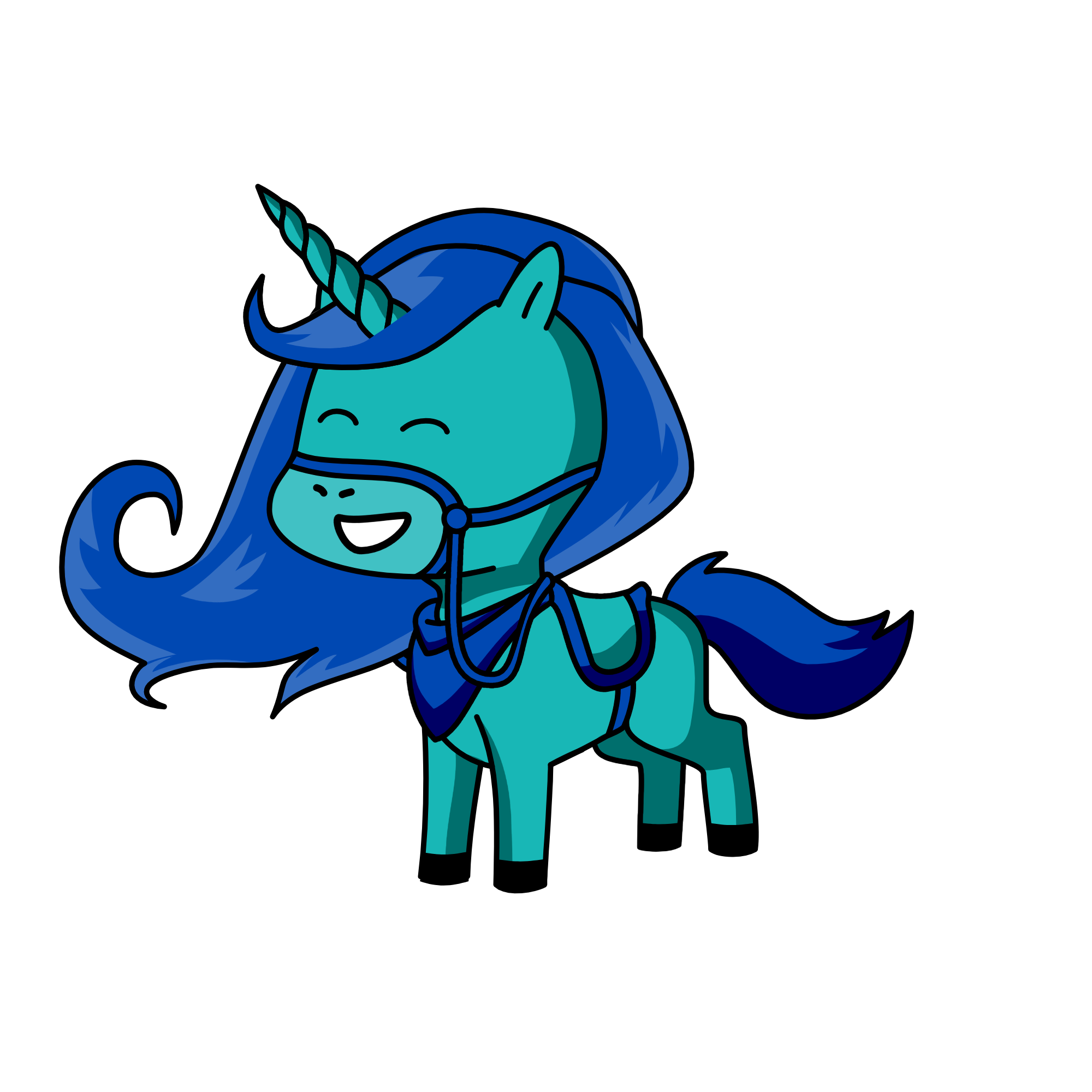 Icy, the unicorn