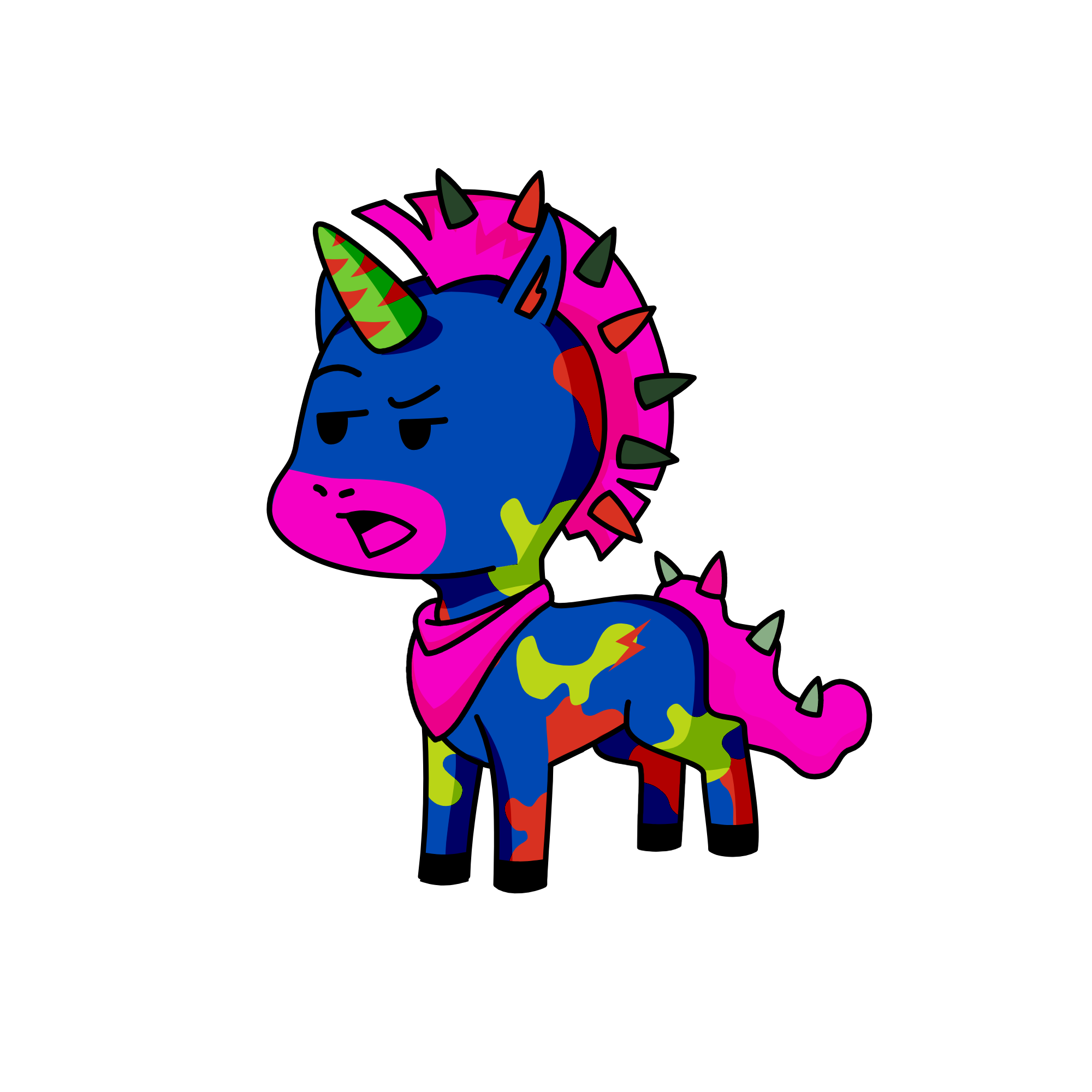 STUPID!!!!!!, the unicorn