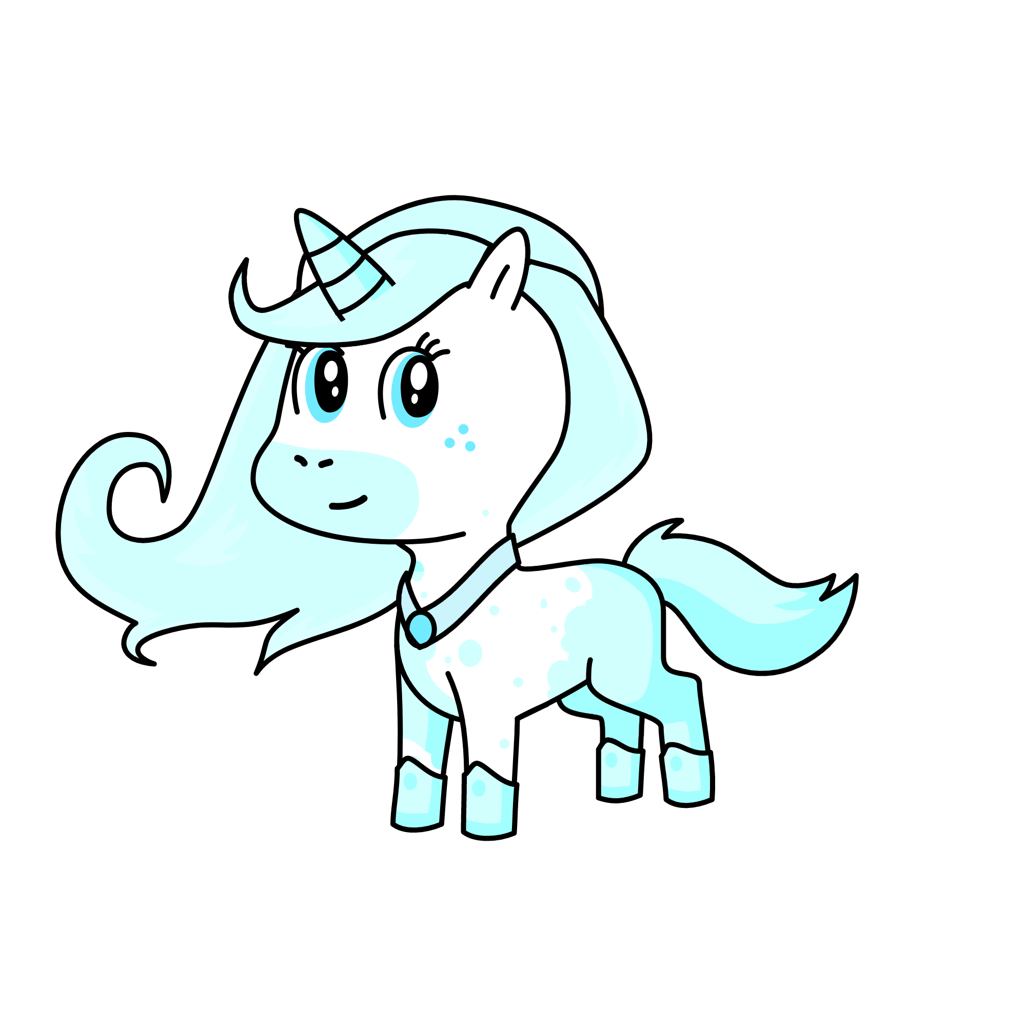 Ice, the unicorn