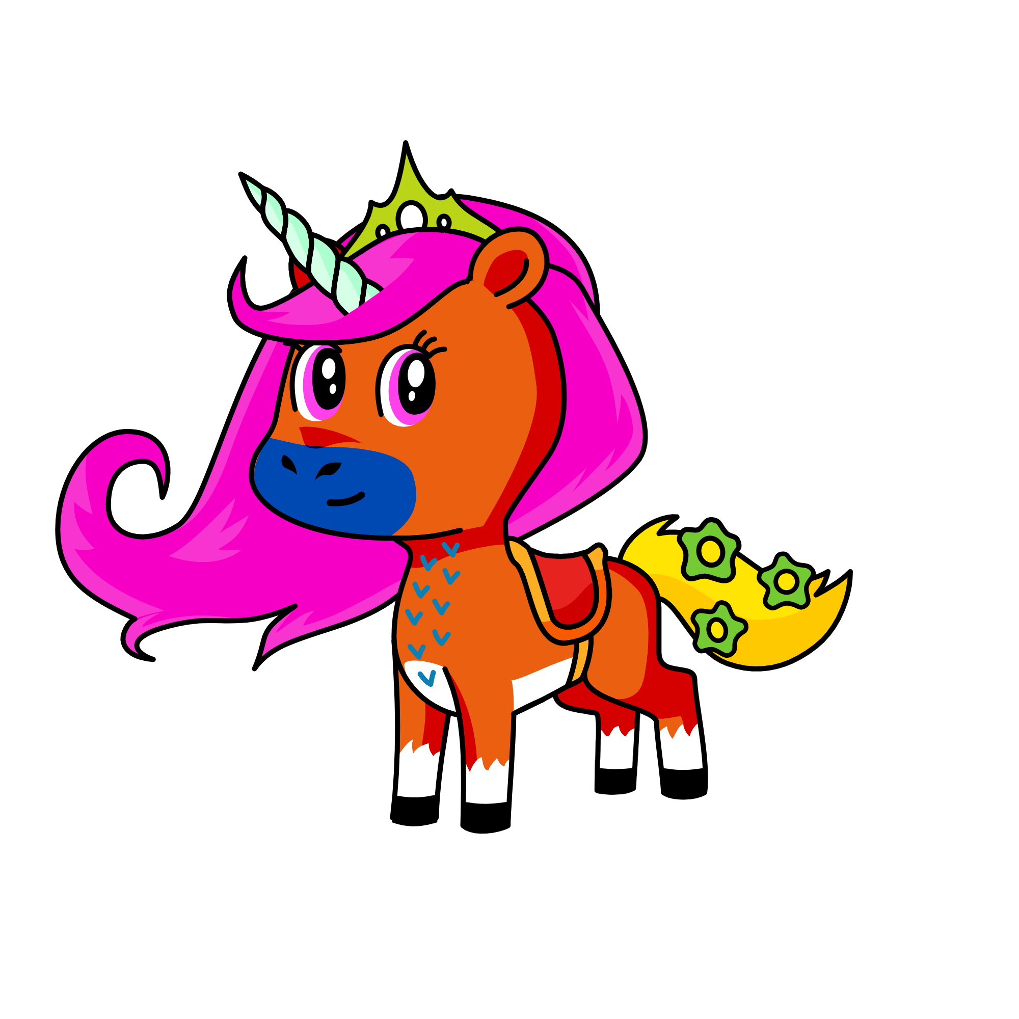 queen of the clouds, the unicorn