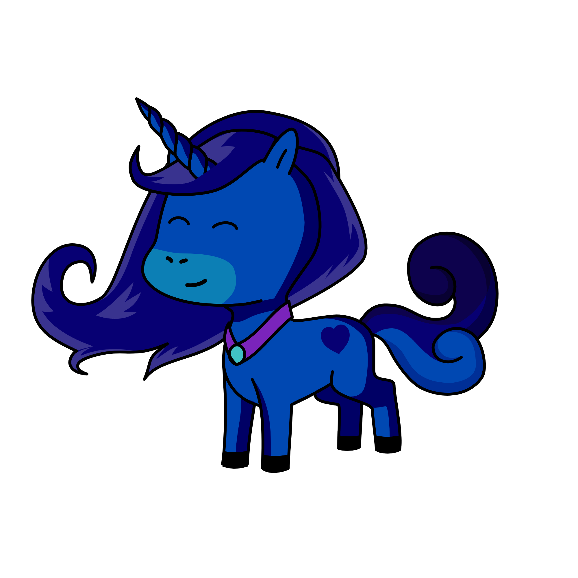 Luna, the unicorn