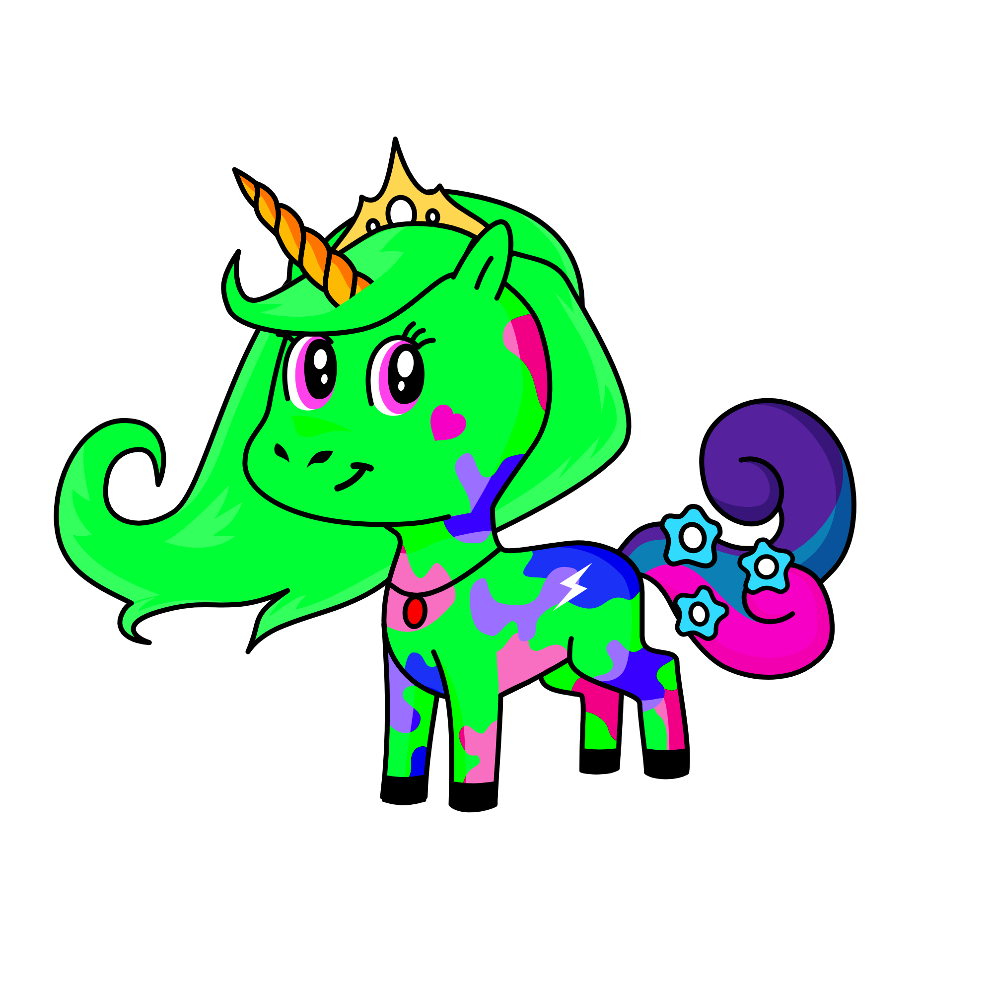 Kanishka, the unicorn