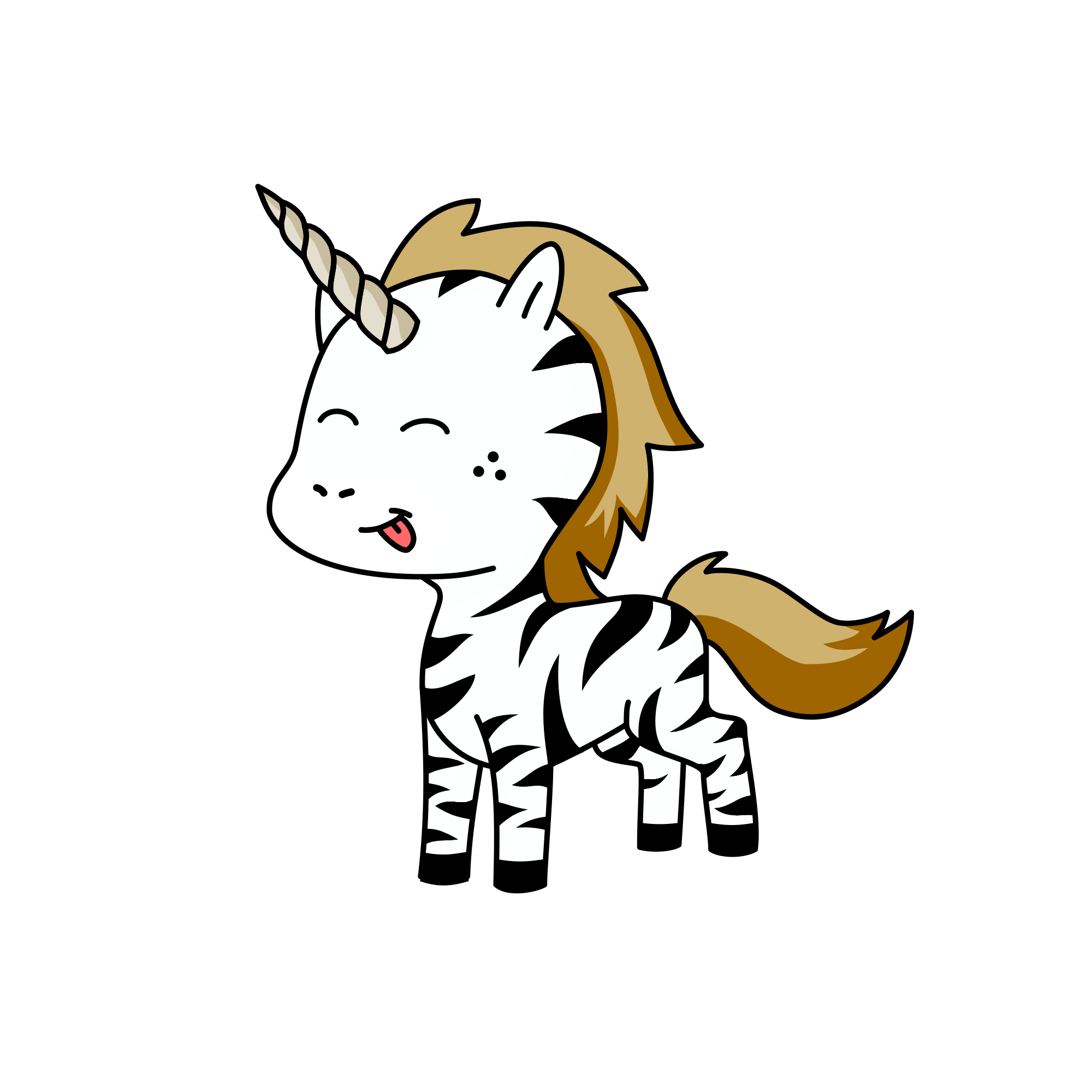 Zebranicorn , the unicorn