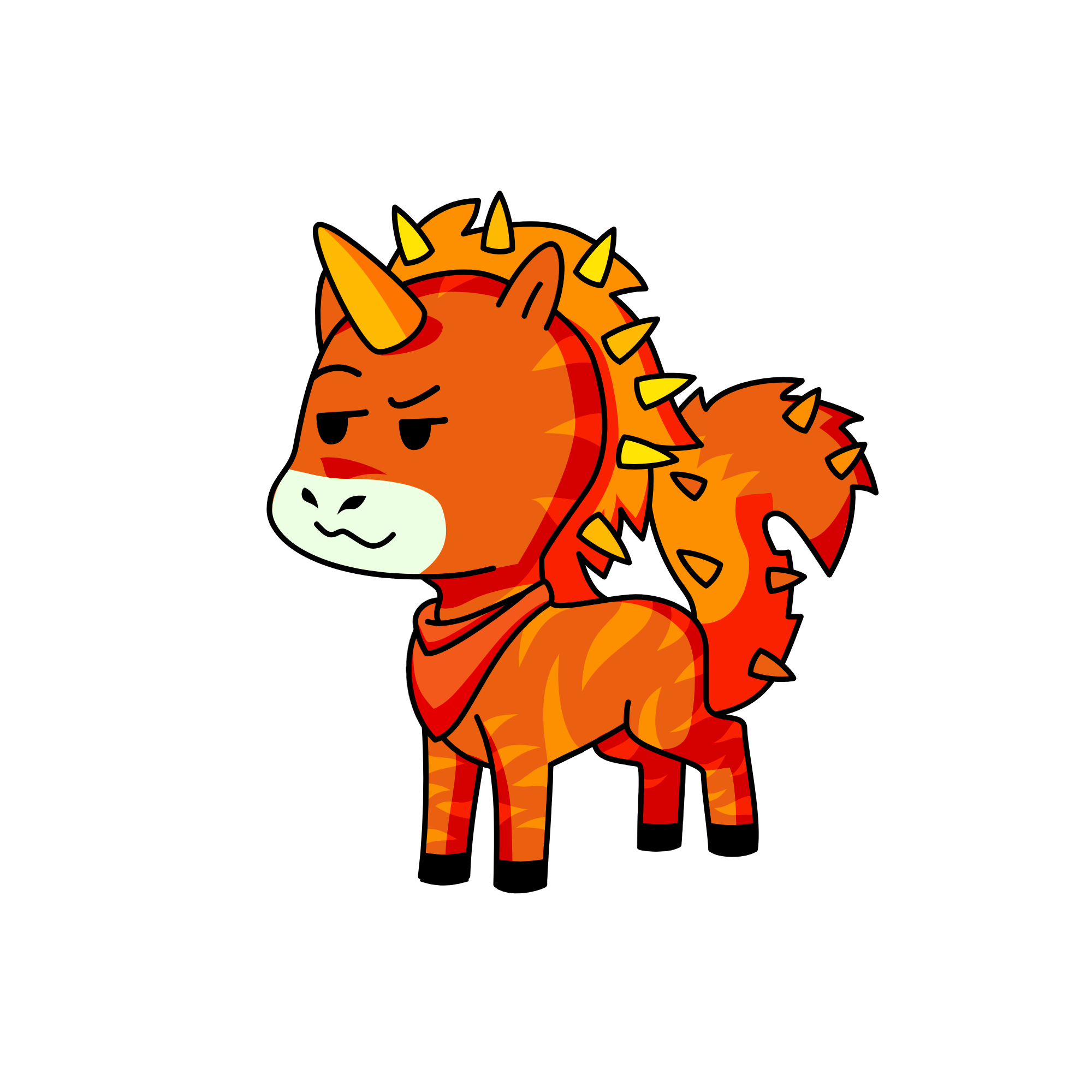 zap NOT, the unicorn