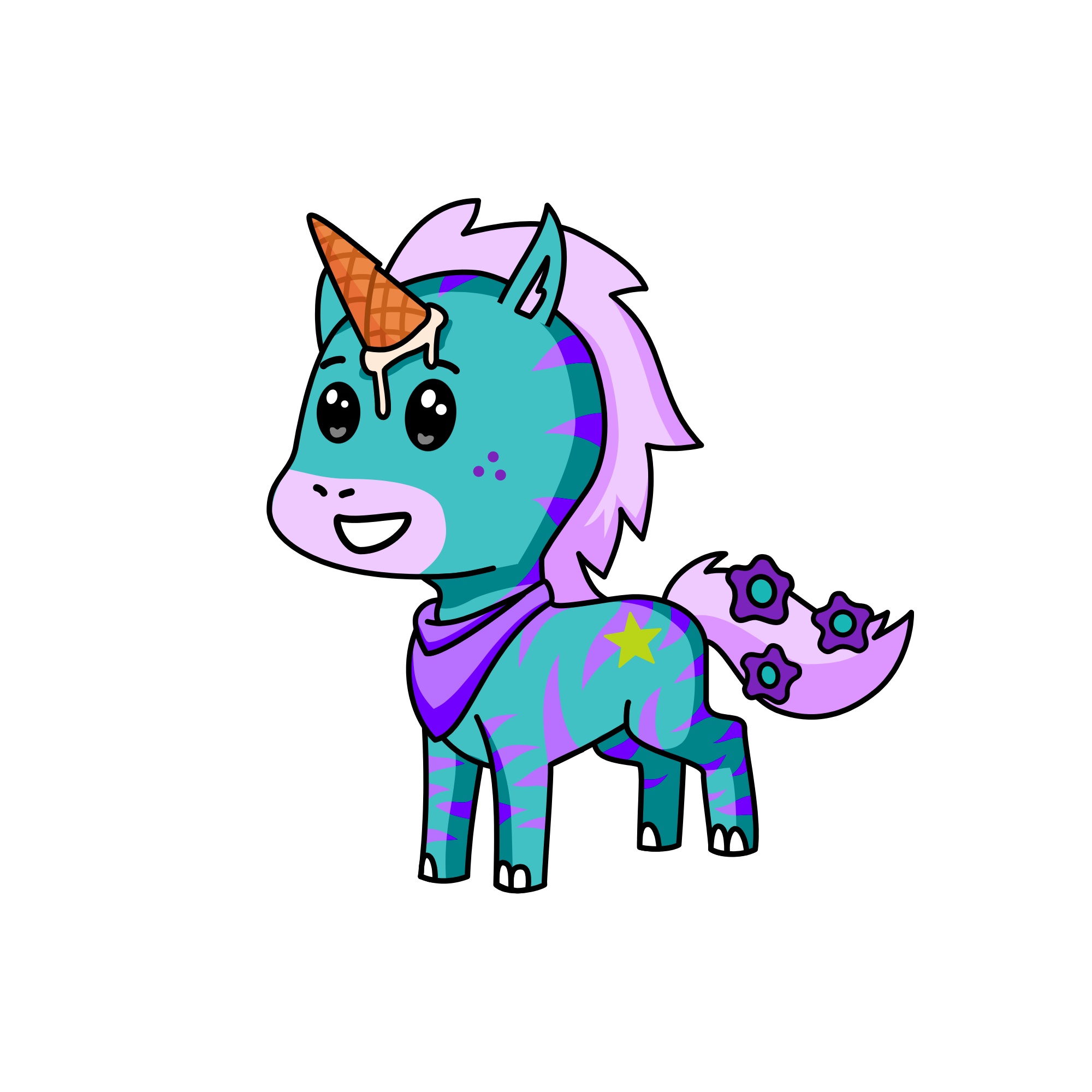 Celina, the unicorn