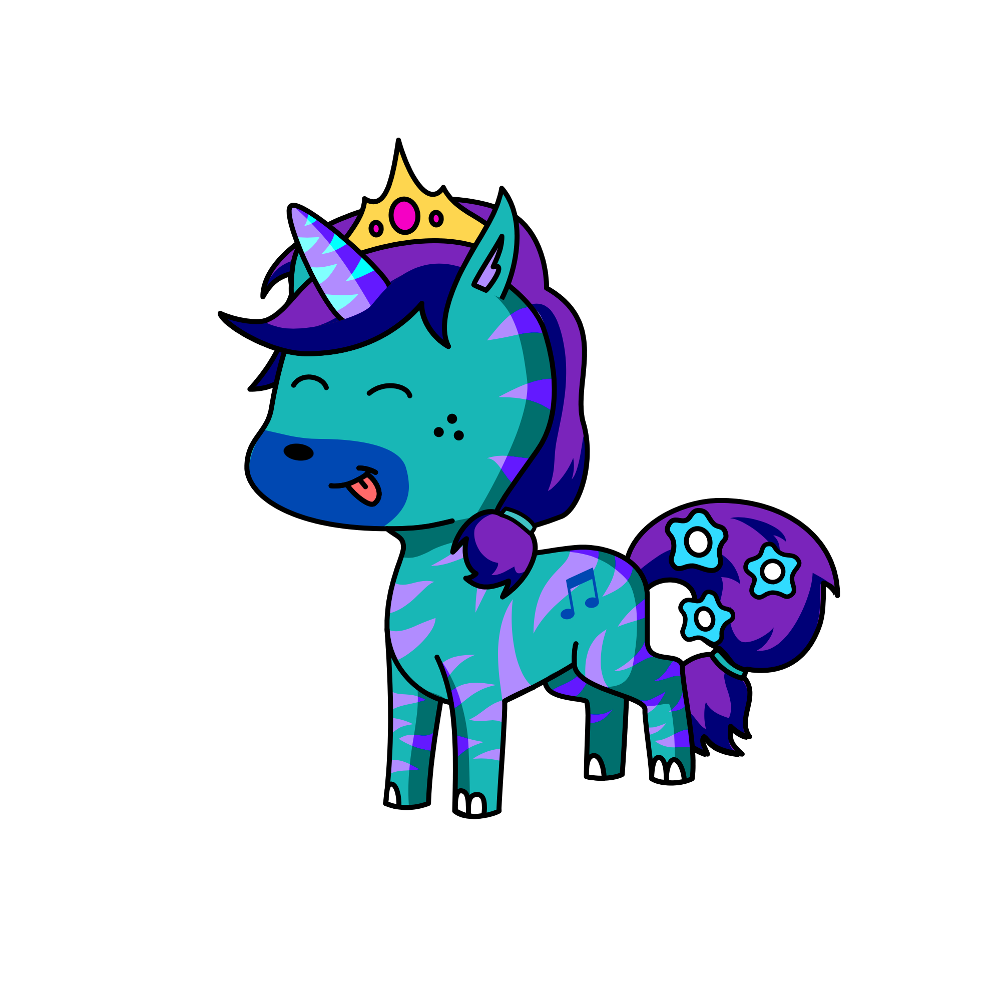 Clover, the unicorn