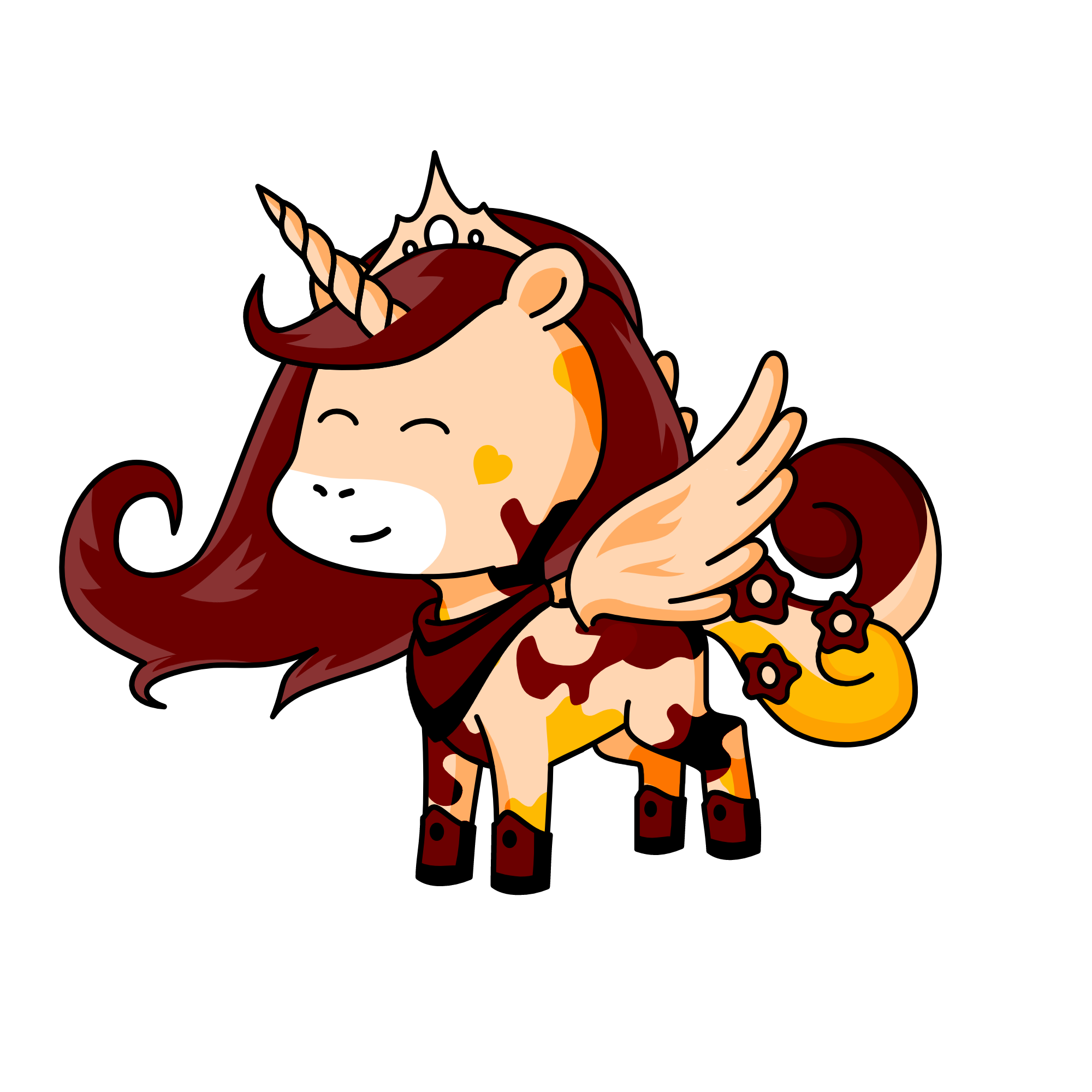 Lucky, the unicorn