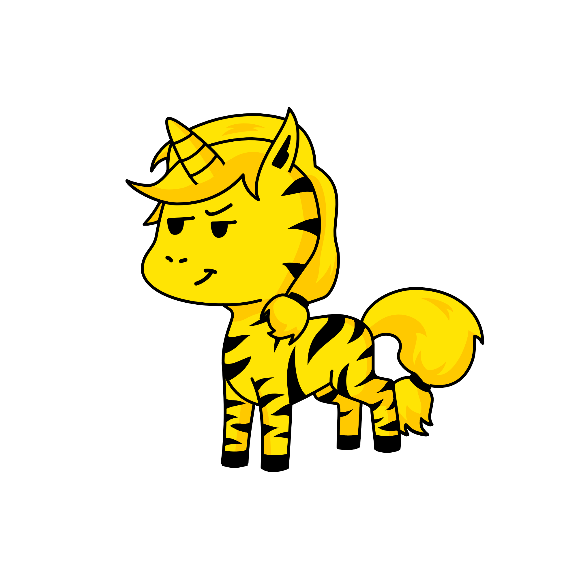 Tiger, the unicorn