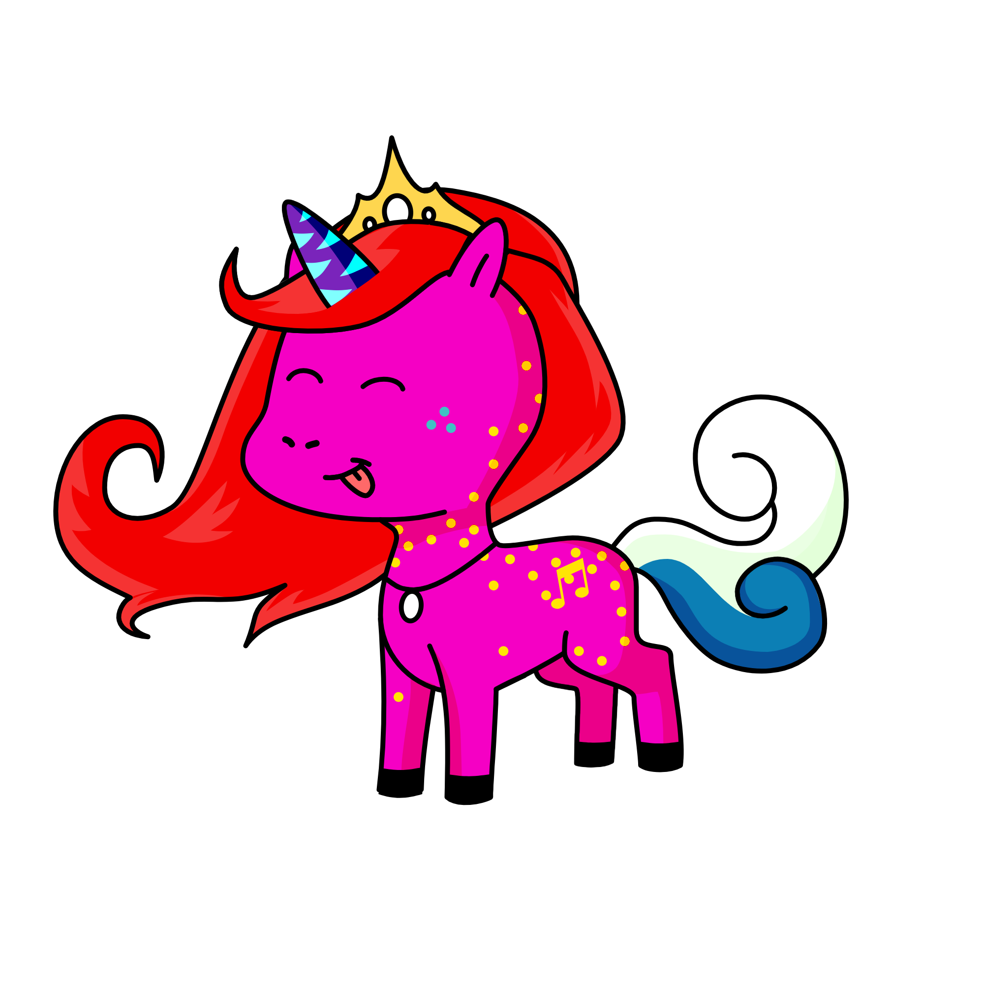 Mya, the unicorn