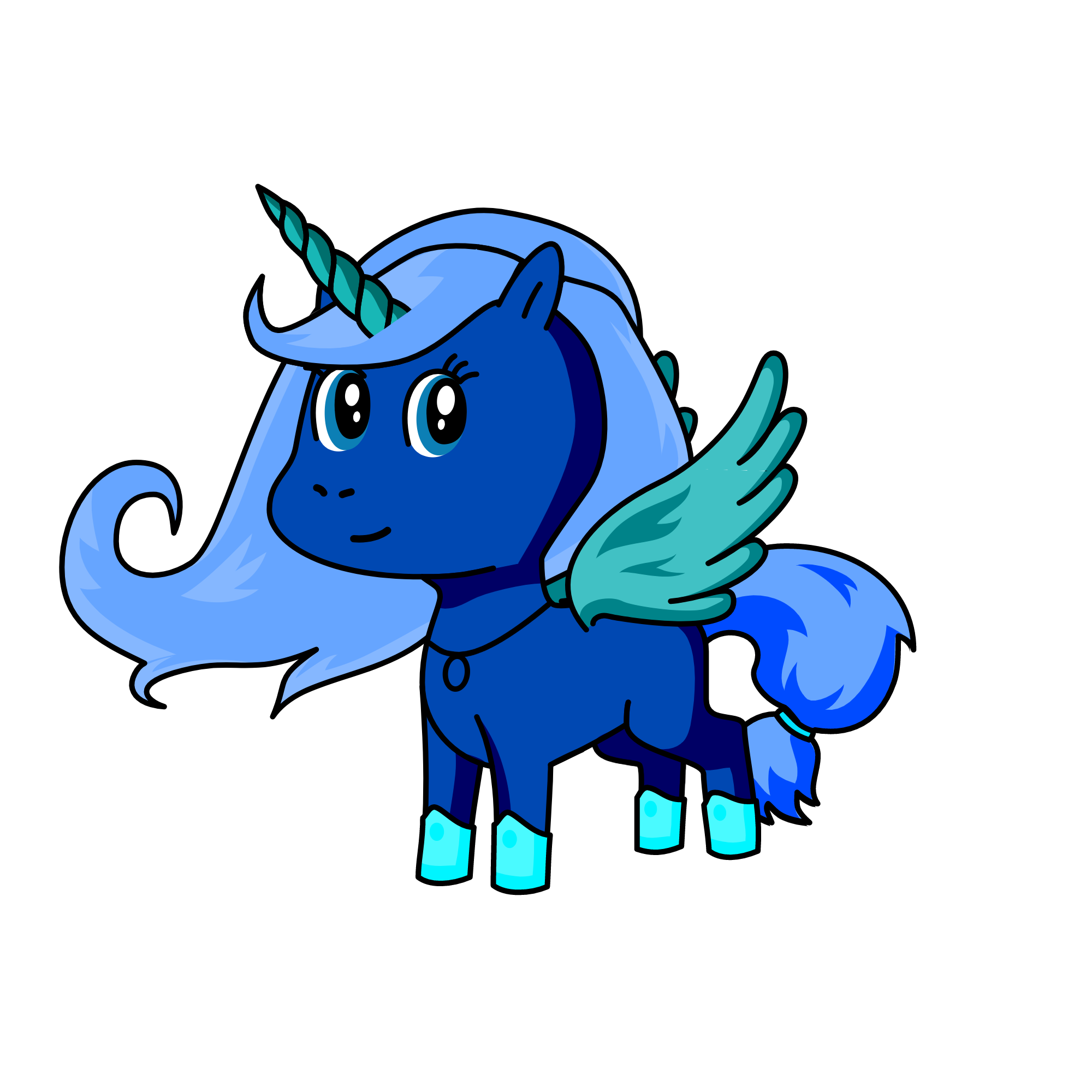 Stella, the unicorn