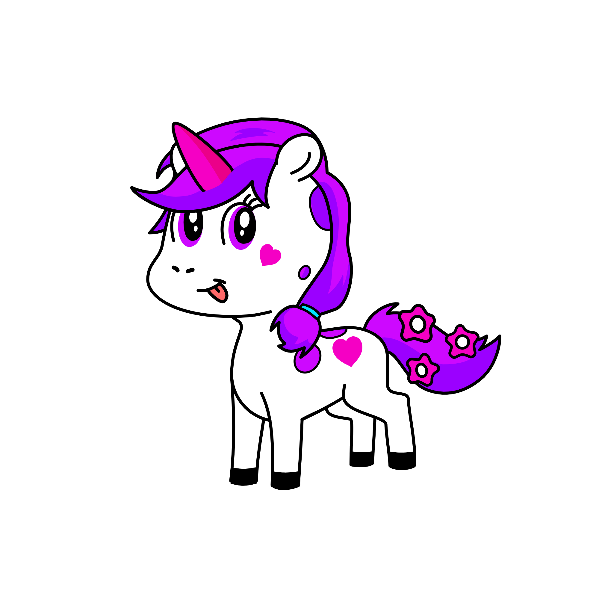Hope, the unicorn