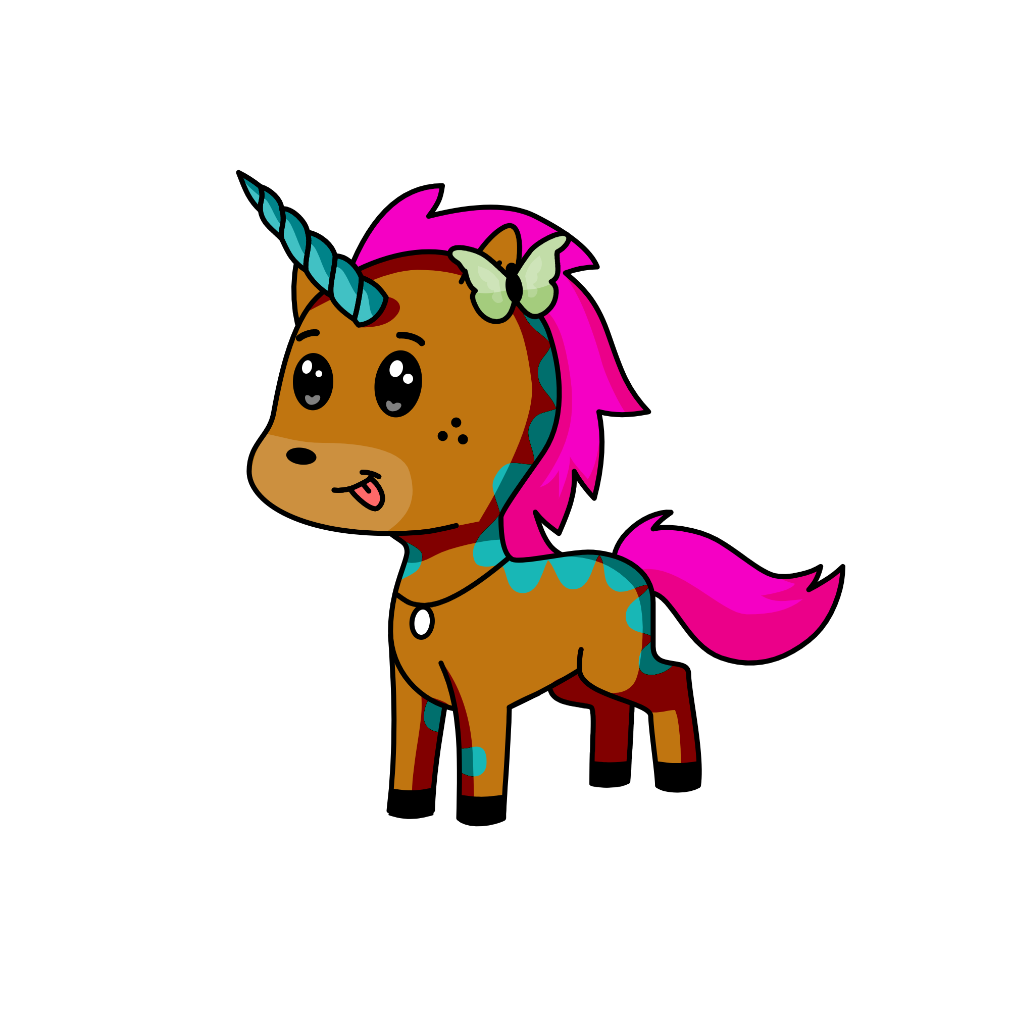 pepper, the unicorn