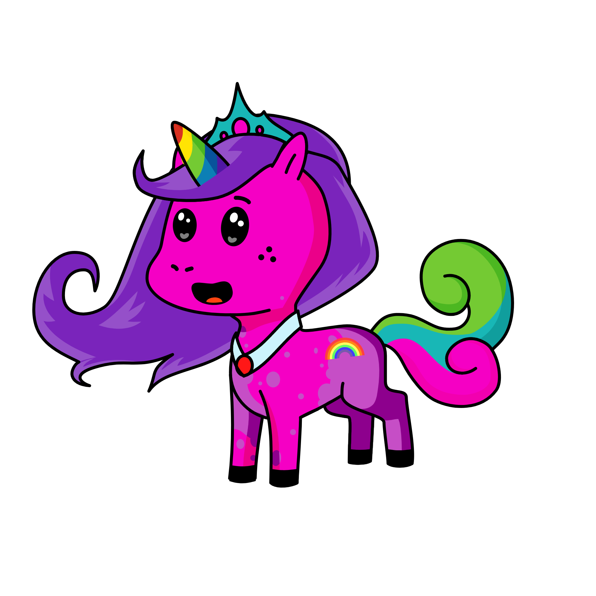 Iris, the unicorn