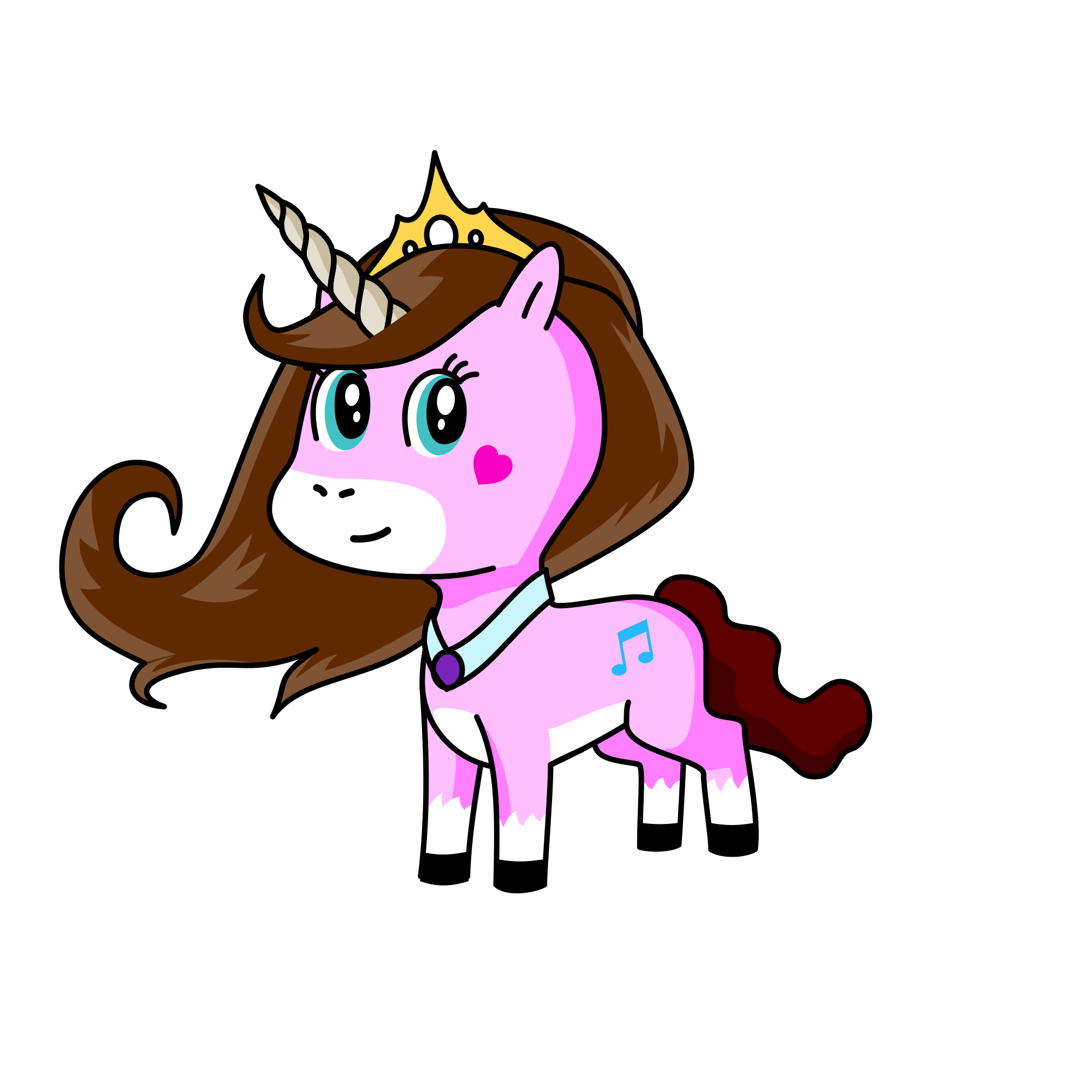 Me kaydi, the unicorn