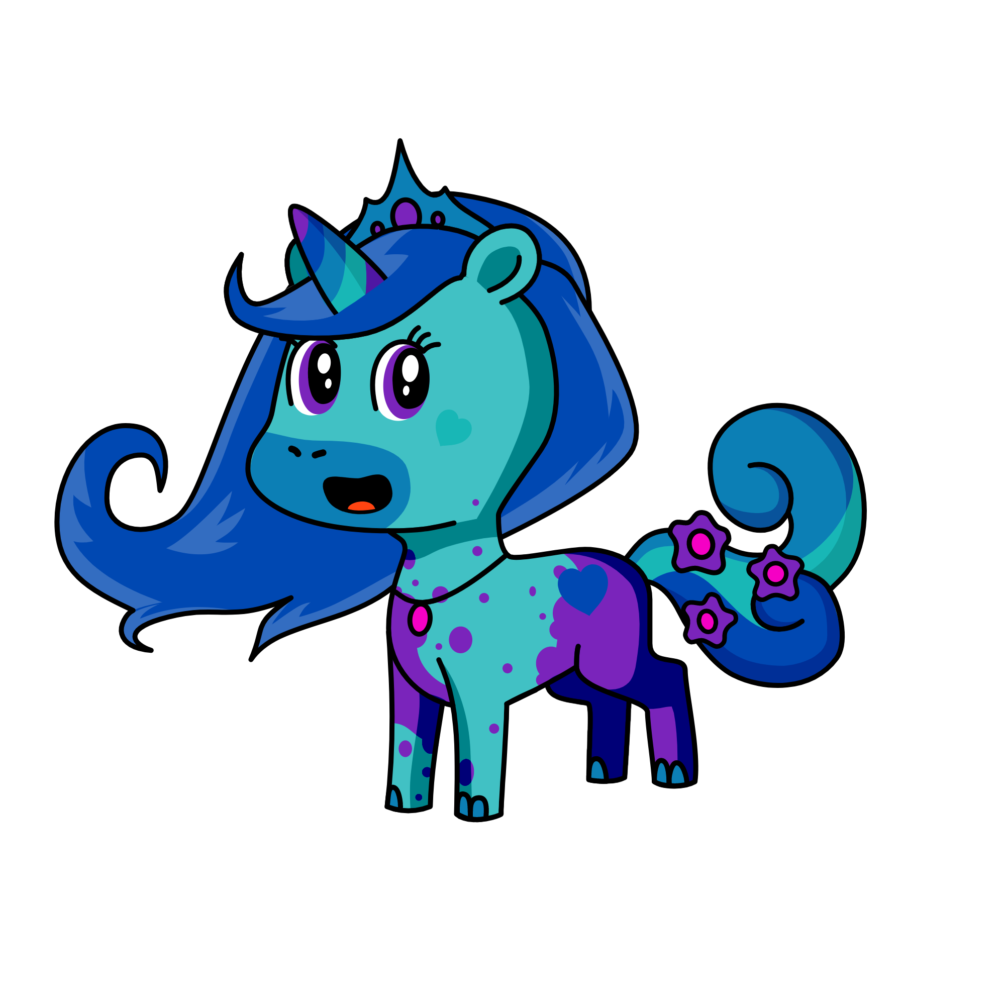 ocan, the unicorn
