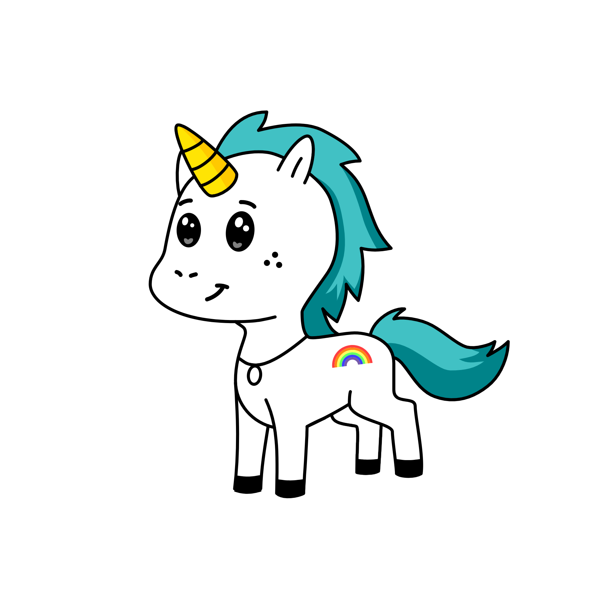 Marshmellow, the unicorn