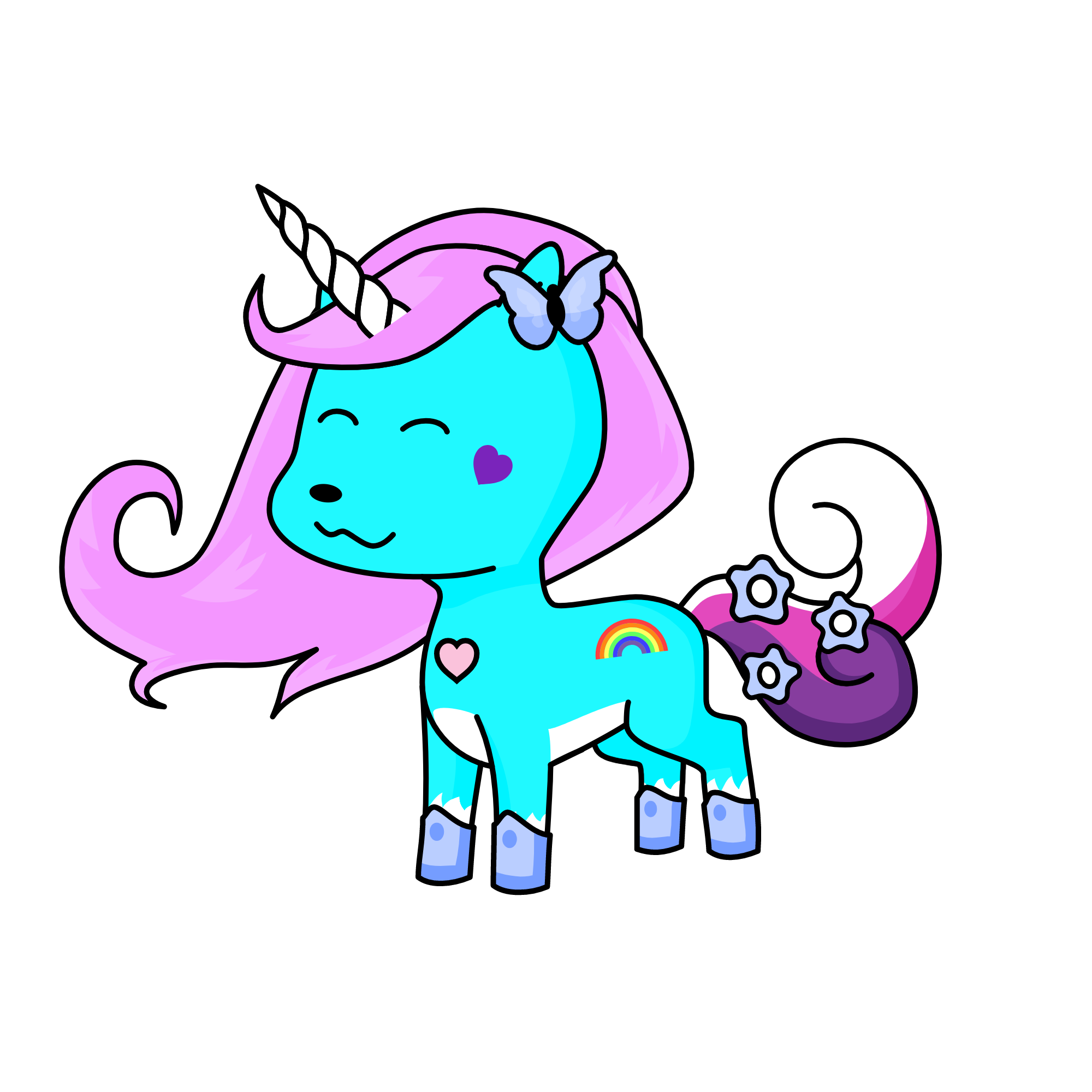Ashley , the unicorn