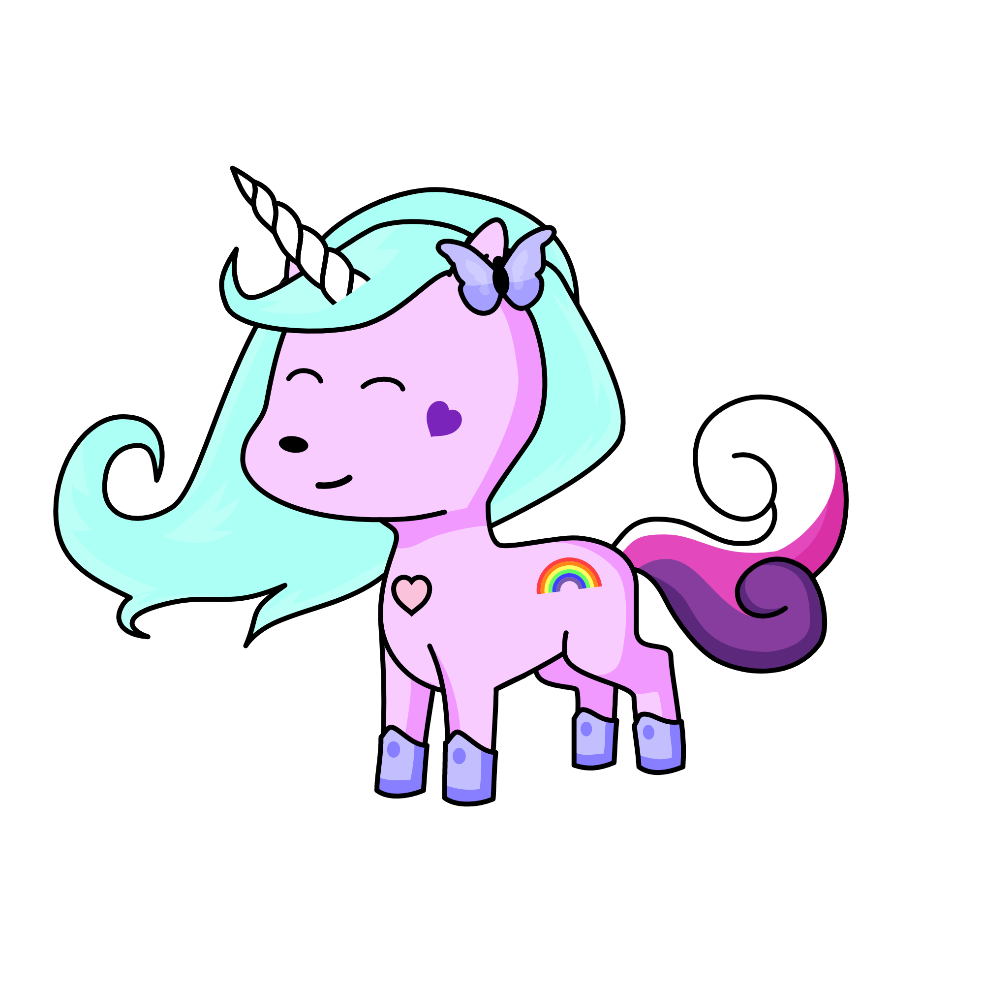 Ashley, the unicorn