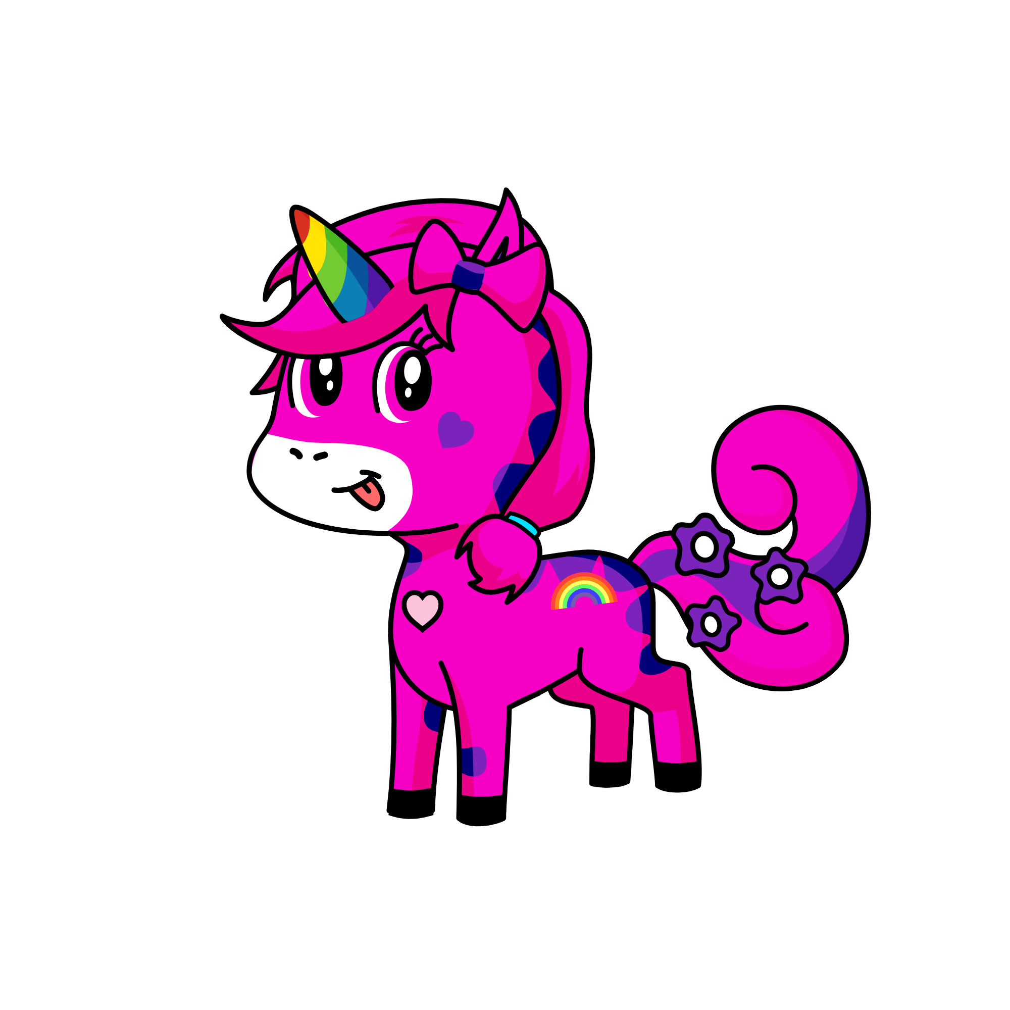rainbowlina , the unicorn