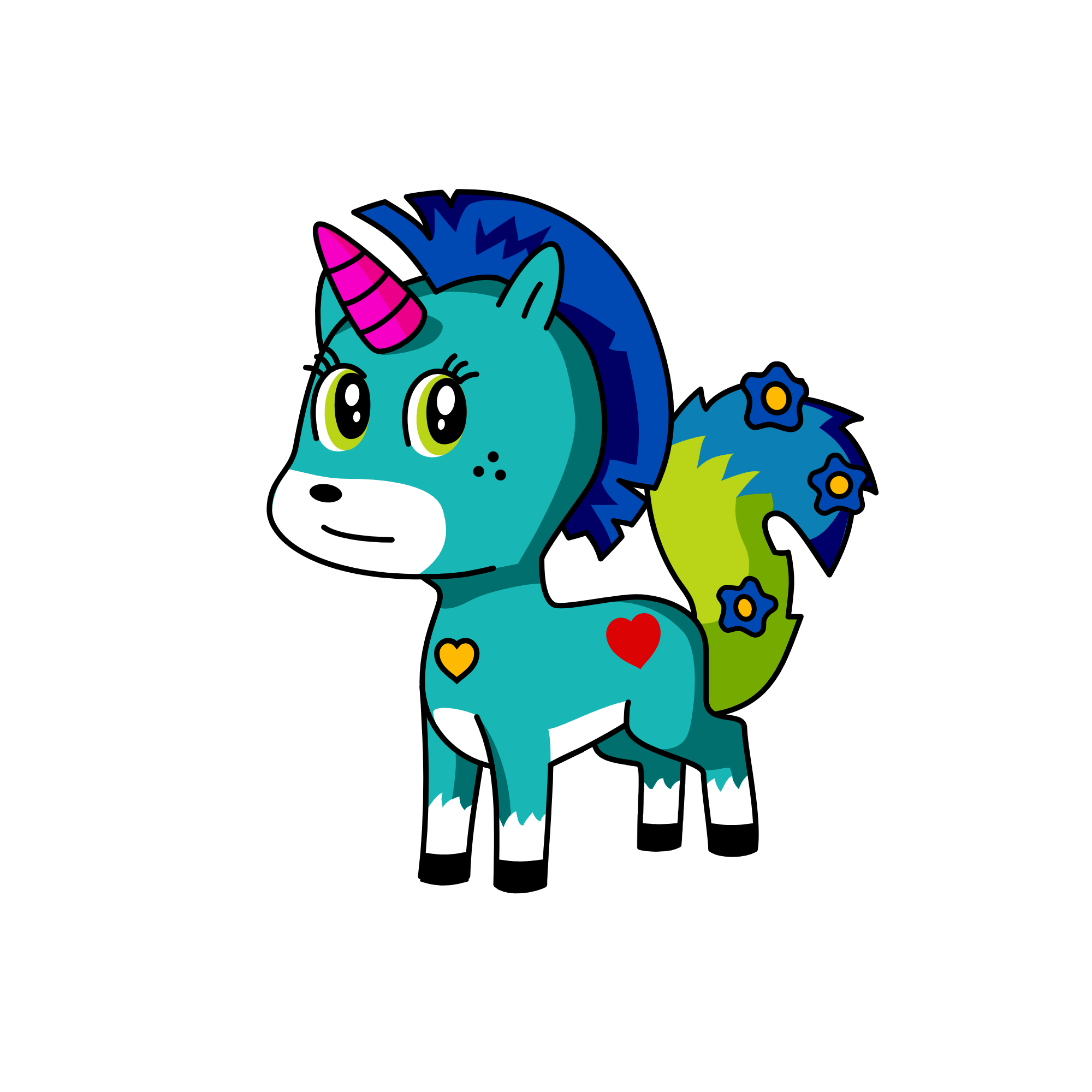 bloom, the unicorn