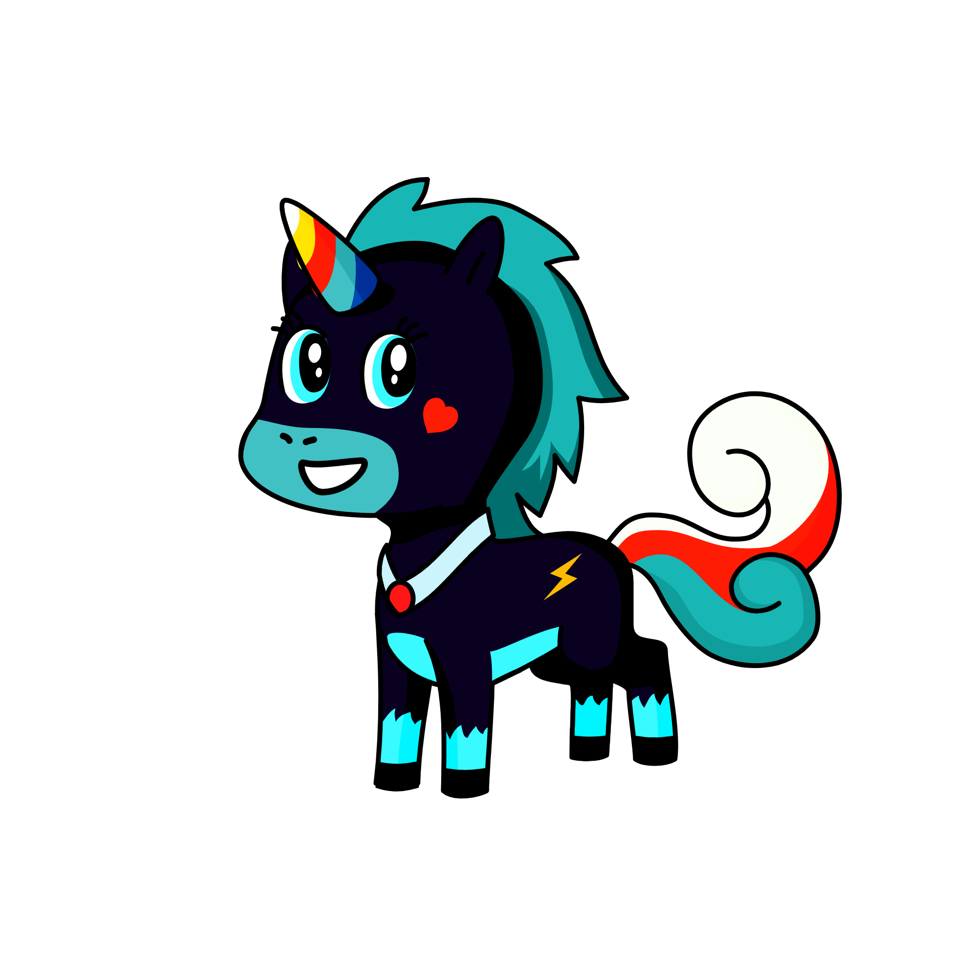 Jinx, the unicorn