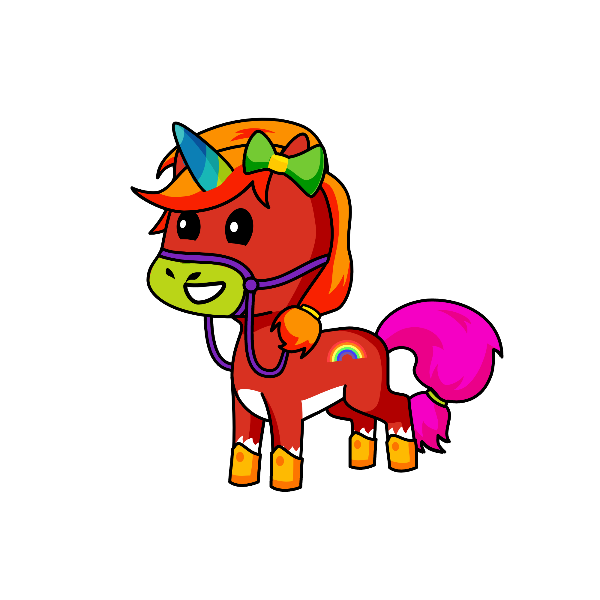 crazy, the unicorn