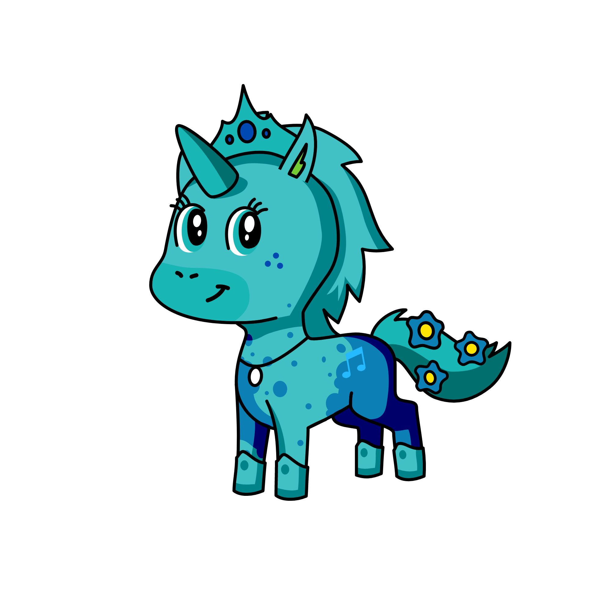 ocean, the unicorn