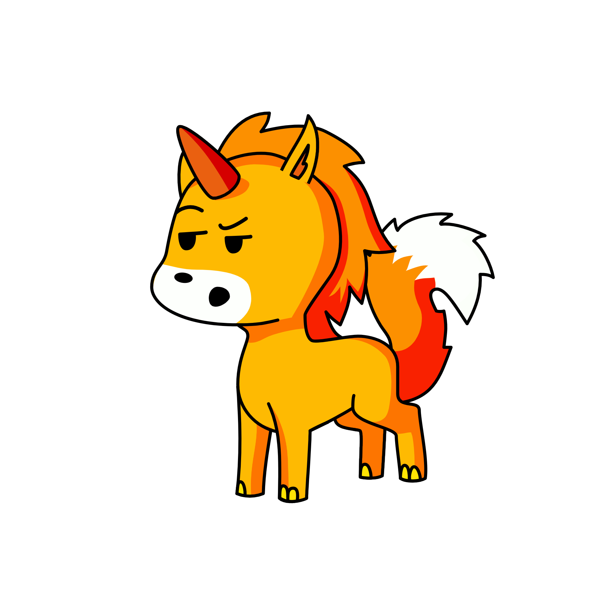 foxicorn, the unicorn