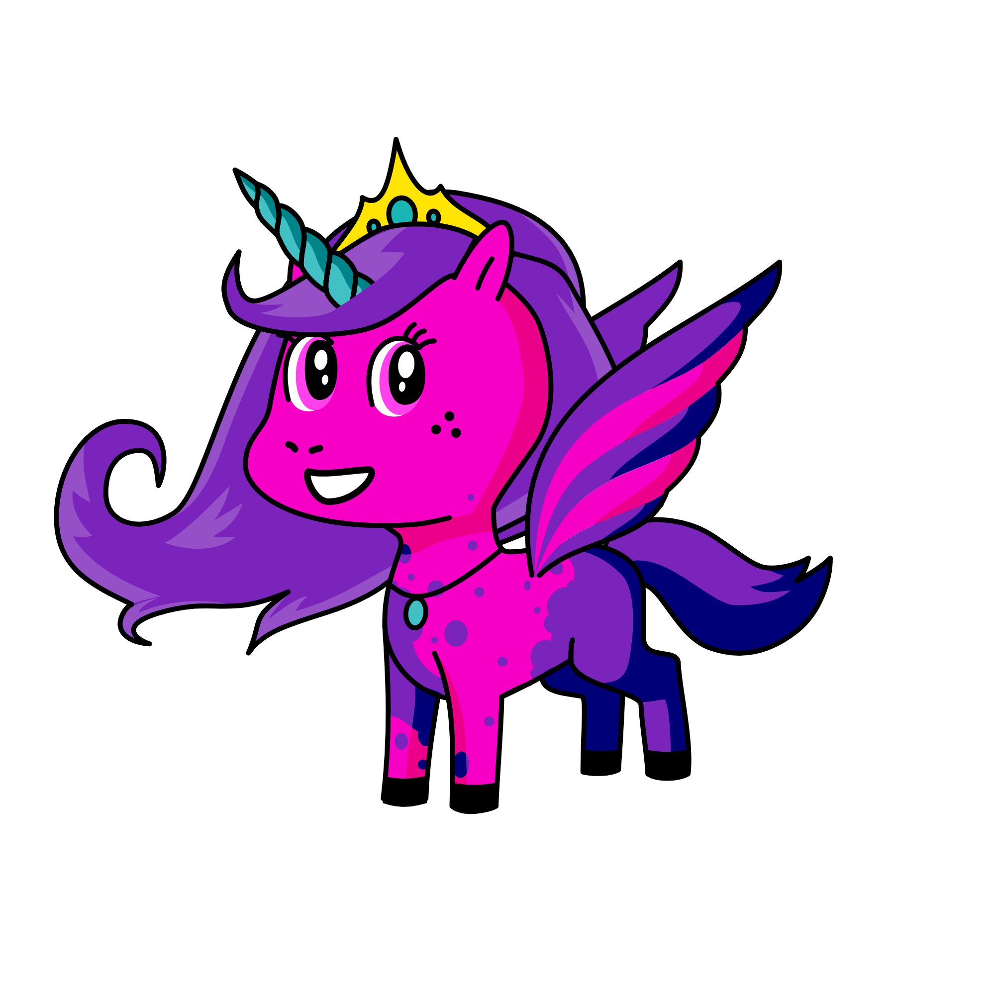 princess heart, the unicorn