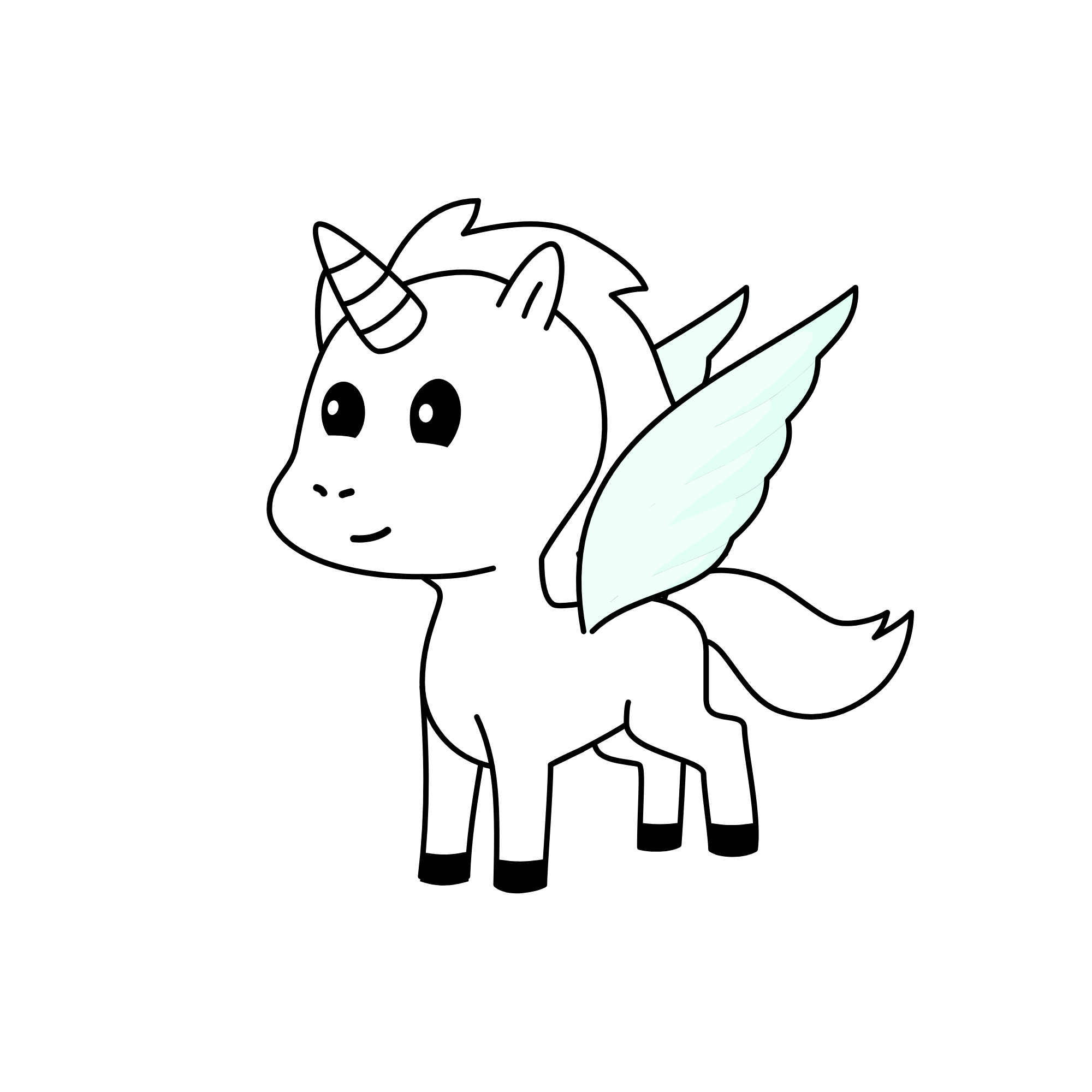 invisible, the unicorn