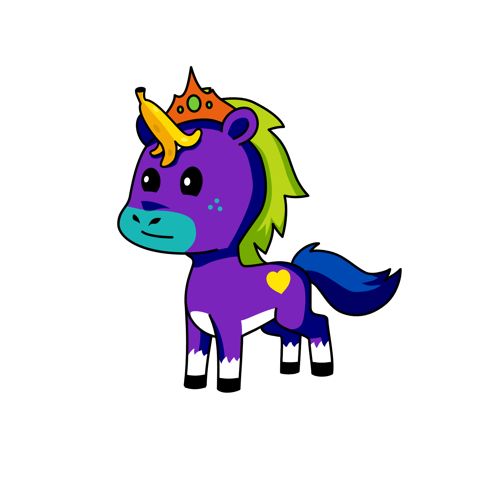 Karsti, the unicorn